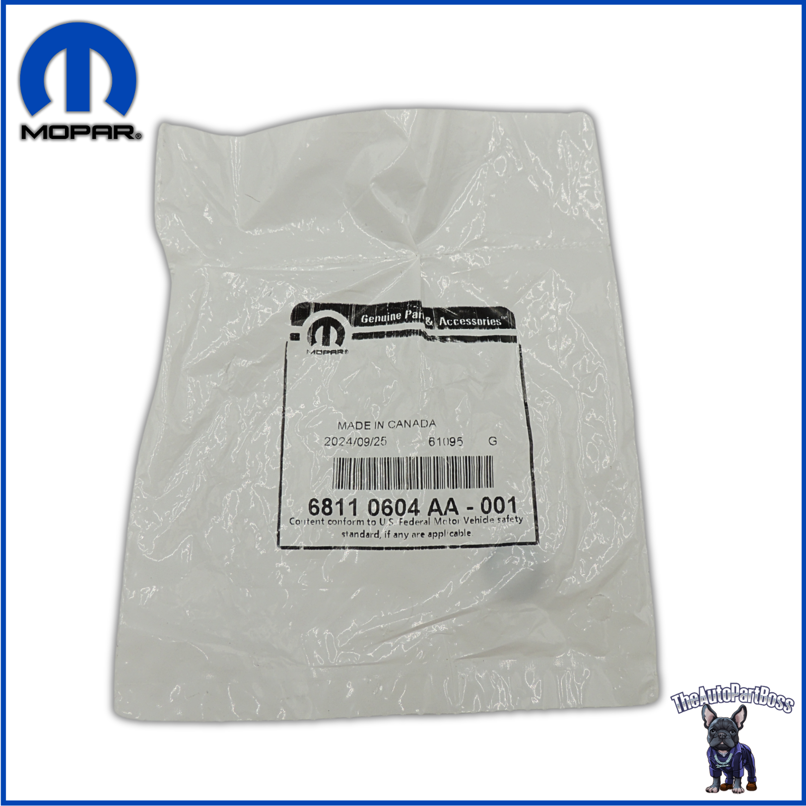 Mopar Slim Line Seal OEM Mopar 68110604AA 68110604AA
