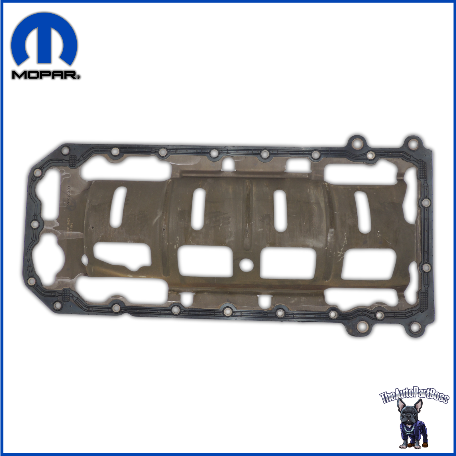 Mopar Engine Oil Pan Gasket OEM Mopar 68165605AA 68165605AA