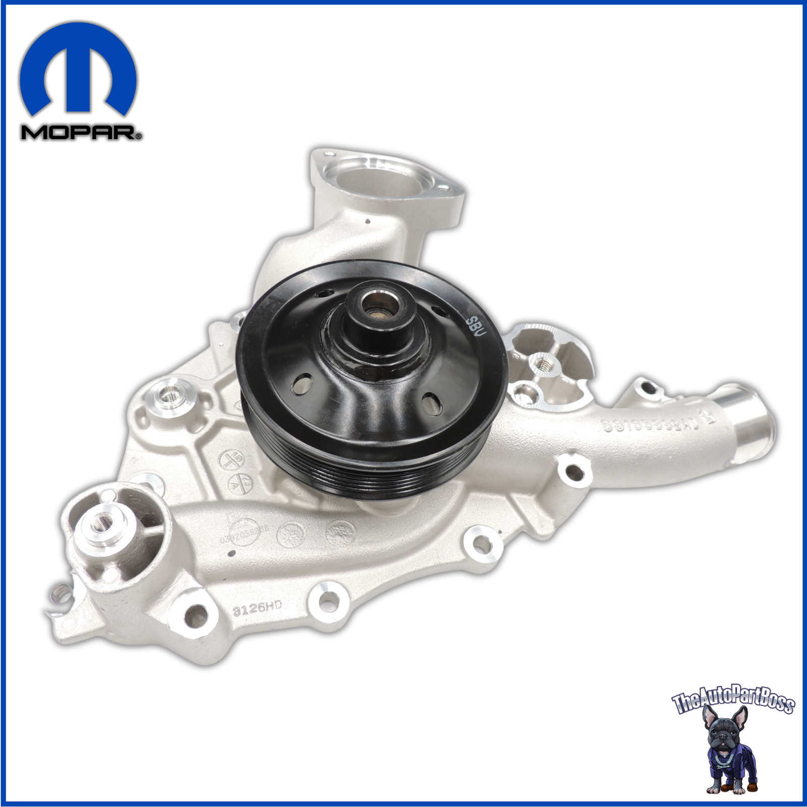 Mopar Water Pump OEM Mopar 68165882AD 68165882AD