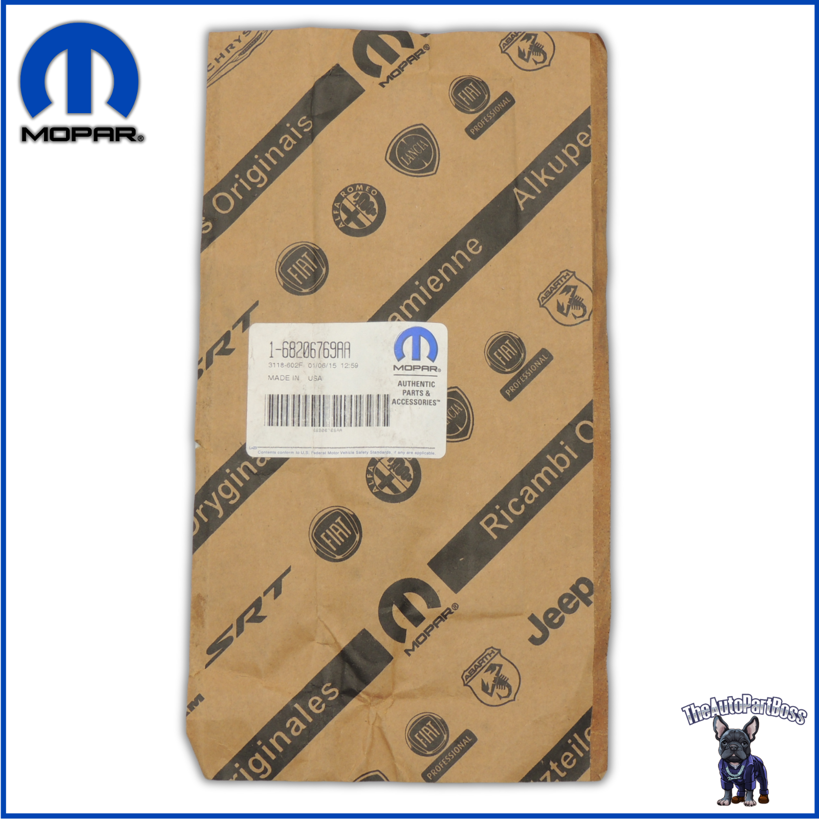 Mopar Lift-Gate Nameplate OEM Mopar 68206769AA 68206769AA