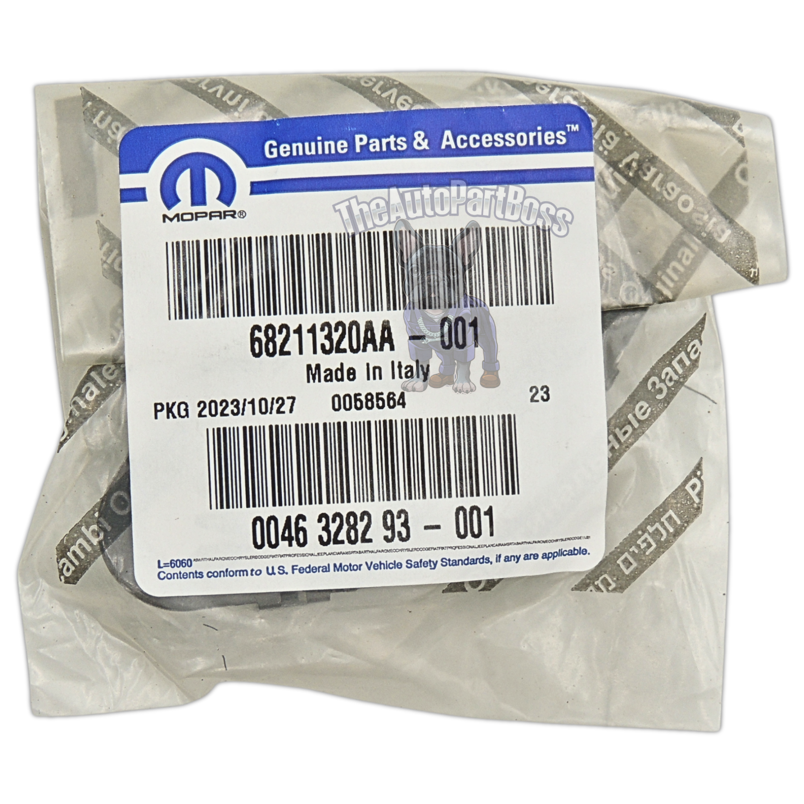 Mopar Egr Tube Gasket Genuine Mopar 68211320AA 68211320AA