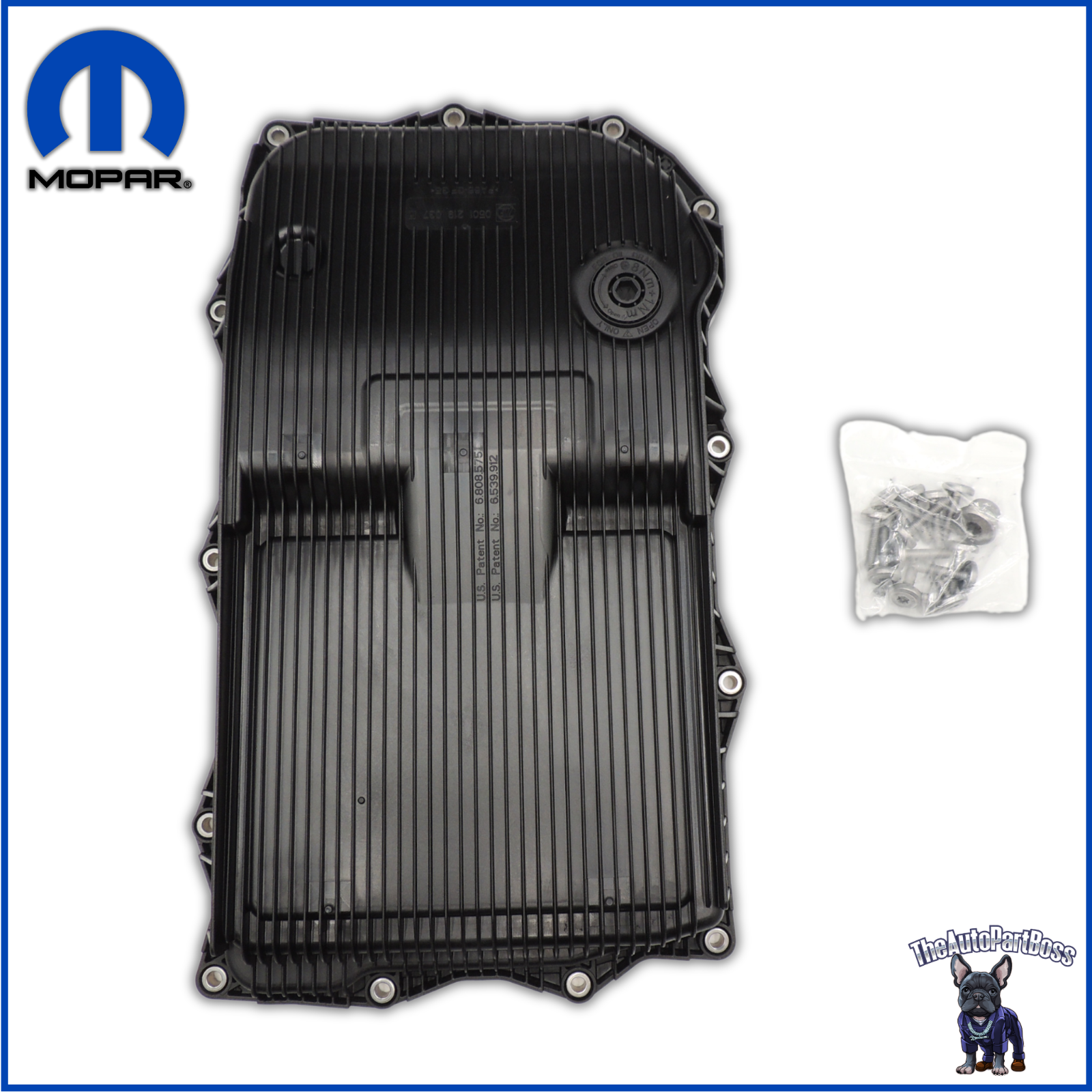 Mopar Transmission Oil Pan And Filter OEM Mopar 68225344AA 68225344AA