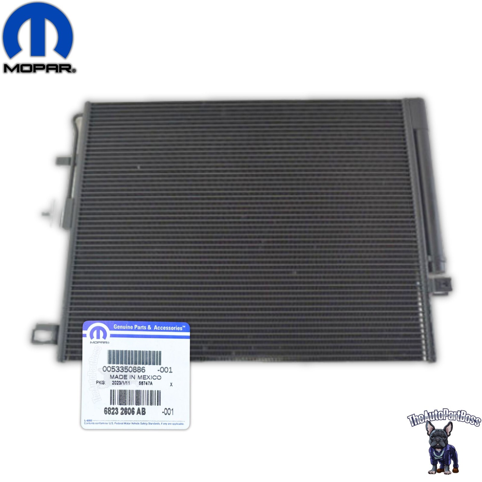 Mopar 15-20 Durango A/C Condenser OEM Mopar 68232606AB 68232606ab