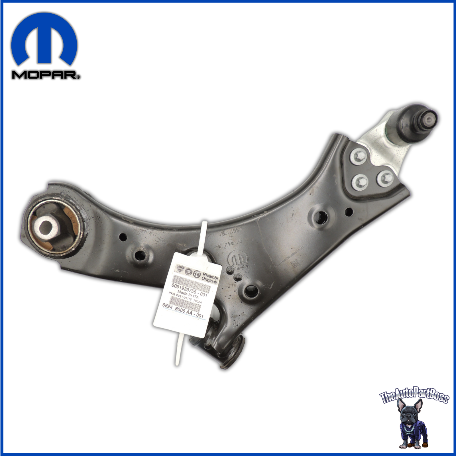 Mopar Lower Control Arm, Left OEM Mopar 68248006AA 68248006AA