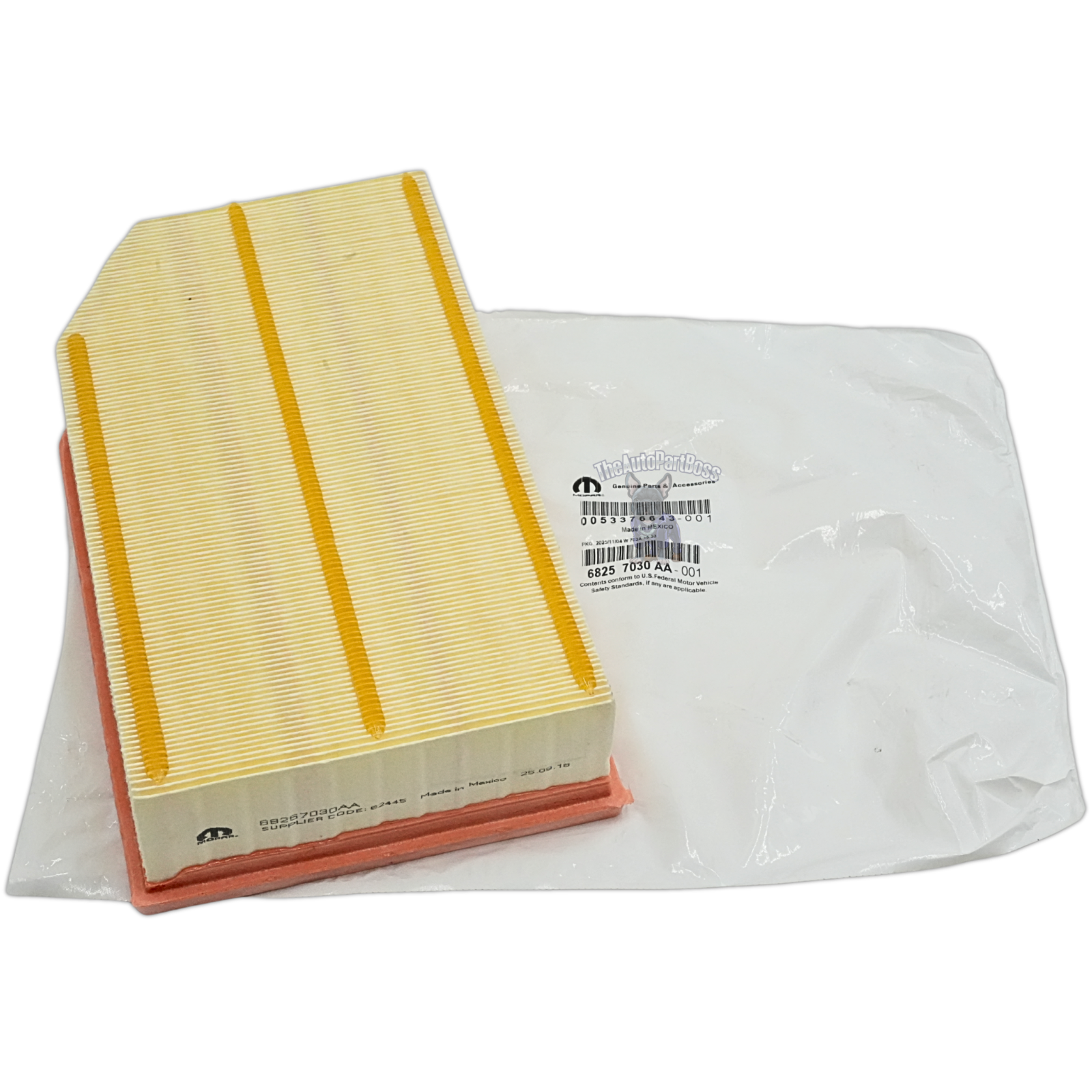 Mopar Air Filter Genuine Mopar 68257030AA 68257030AA
