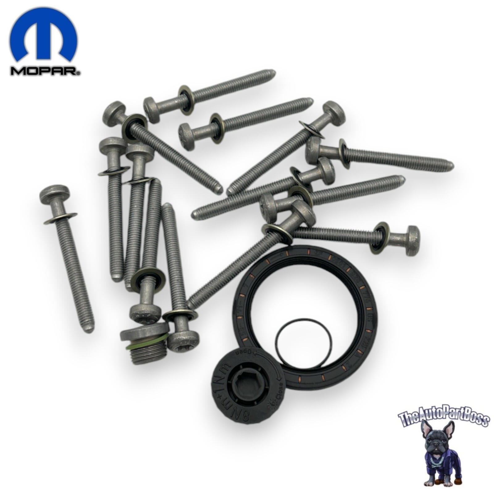 Mopar Transmission Oil Pump Seal Kit OEM Mopar 68261369AA 1 68261369AA