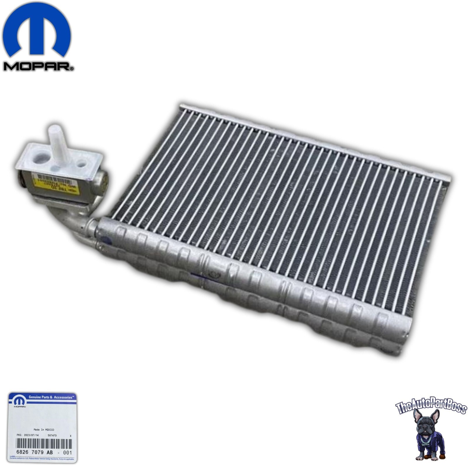 Mopar AC Evaporator OEM Mopar 68267079AB 68267079AB