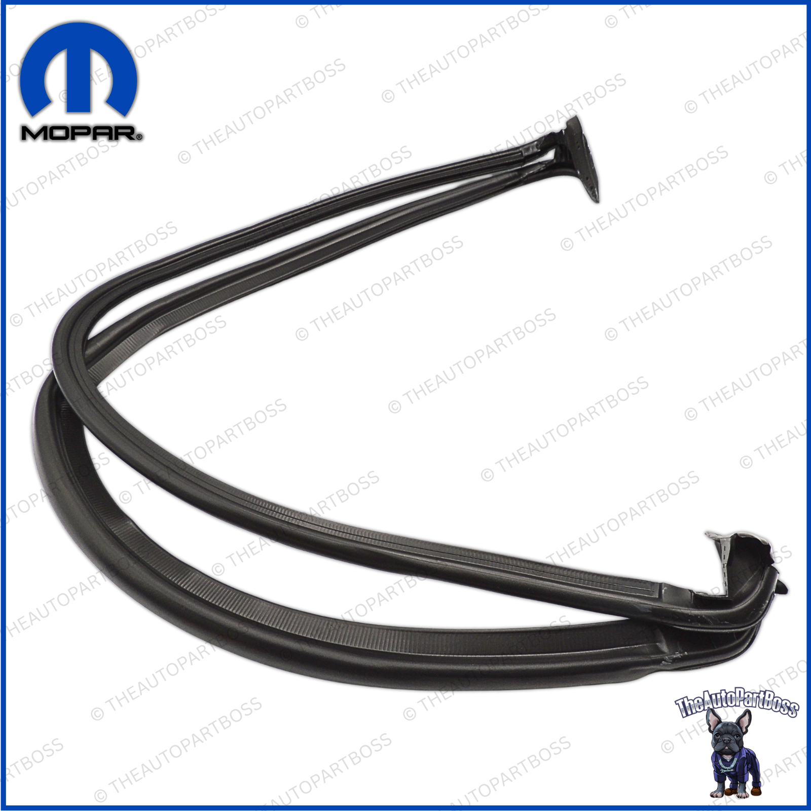 Mopar Windshield Header Weatherstrip OEM Mopar 68271695AI 68271695AI