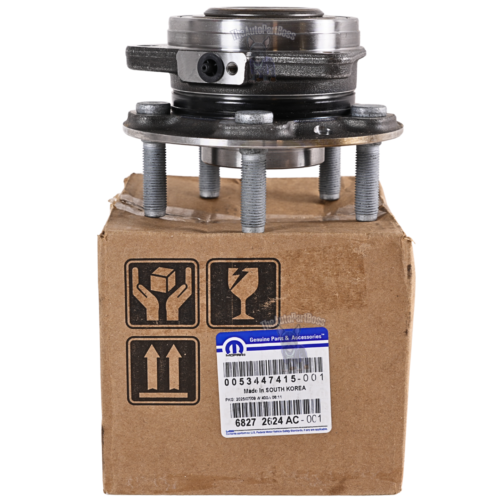 Mopar Brake Hub And Bearing 68272624AC