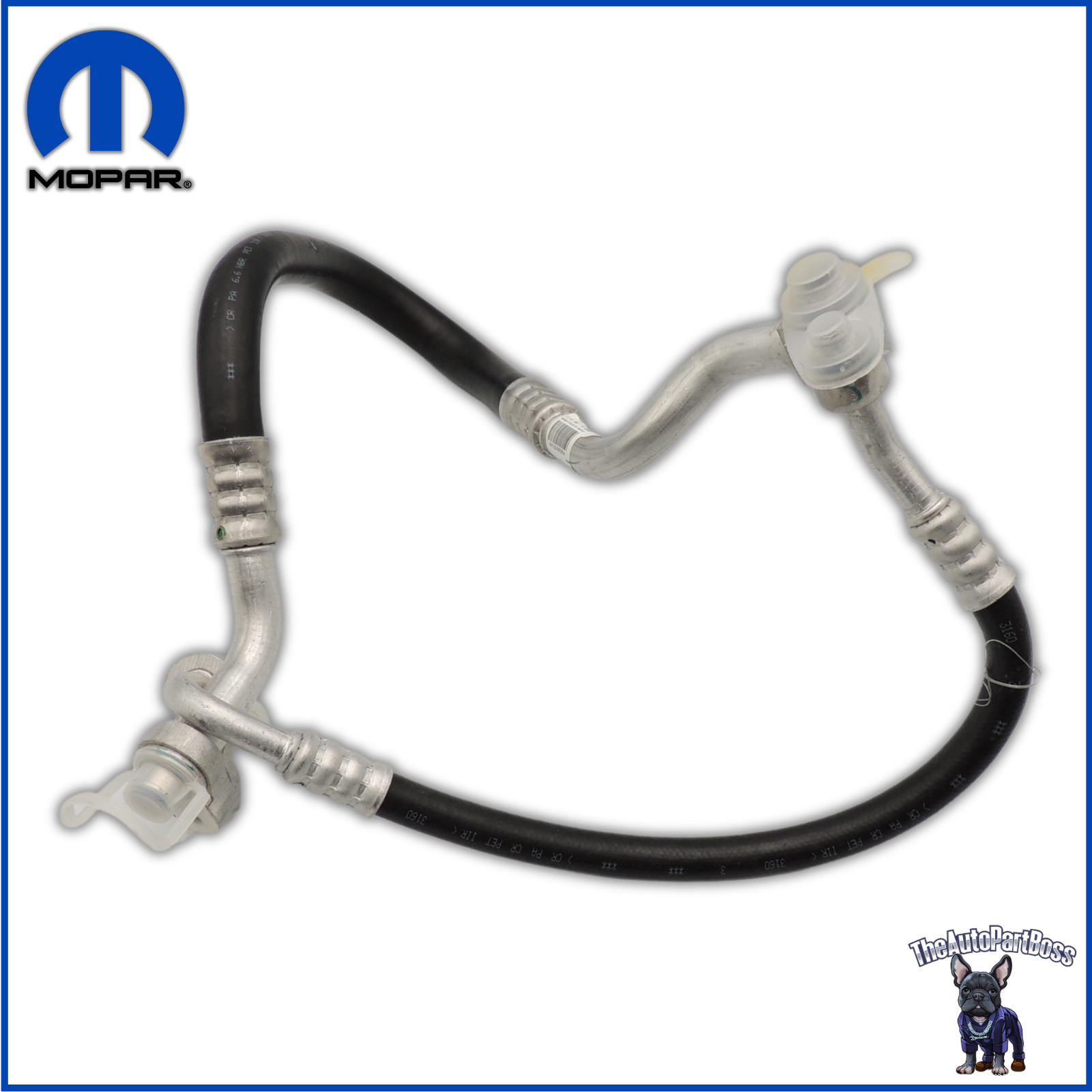 Mopar AC Suction & Discharge Line OEM Mopar 68288351AB 68288351AB