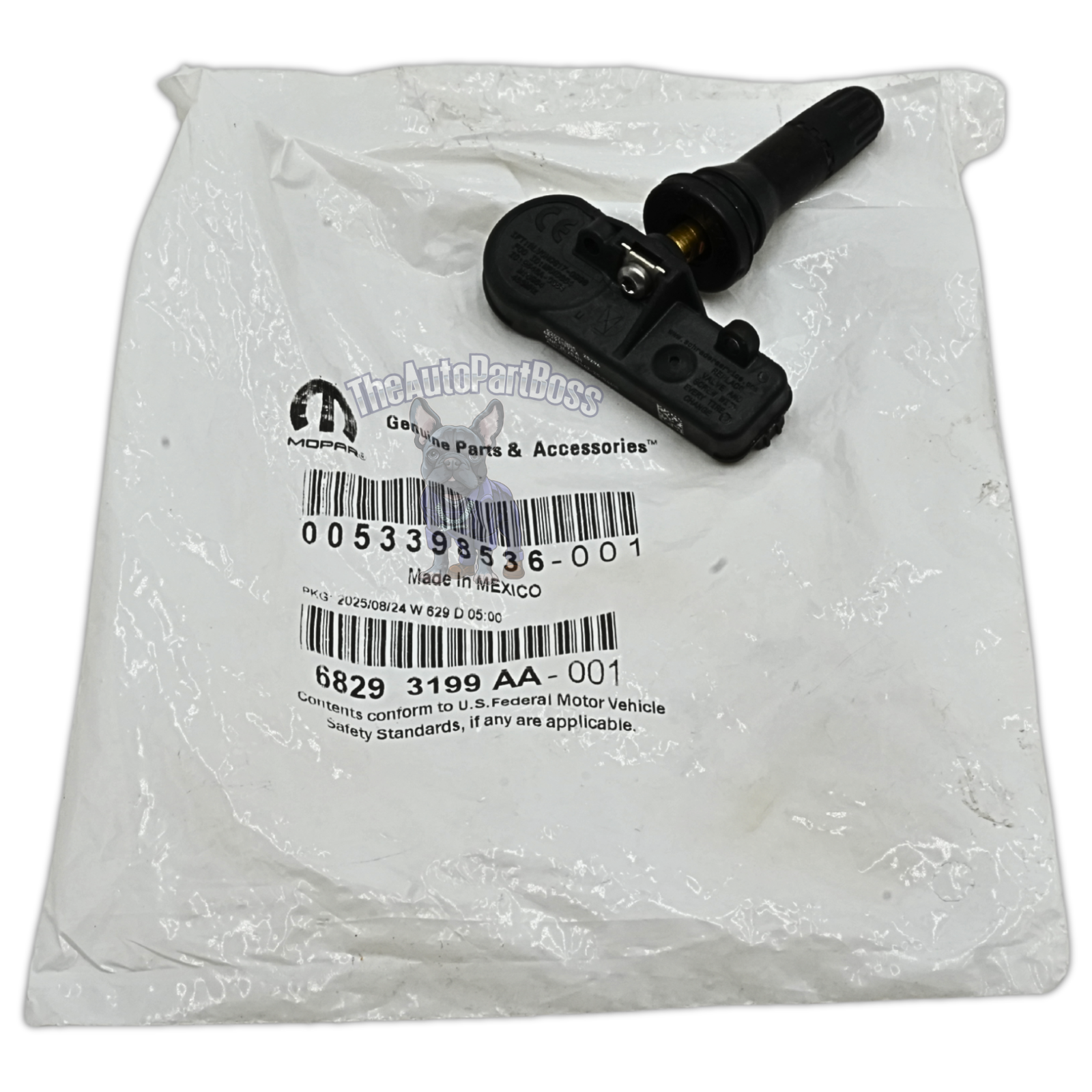 Mopar Tire Pressure Sensor Genuine Mopar 68293199AA 68293199AA
