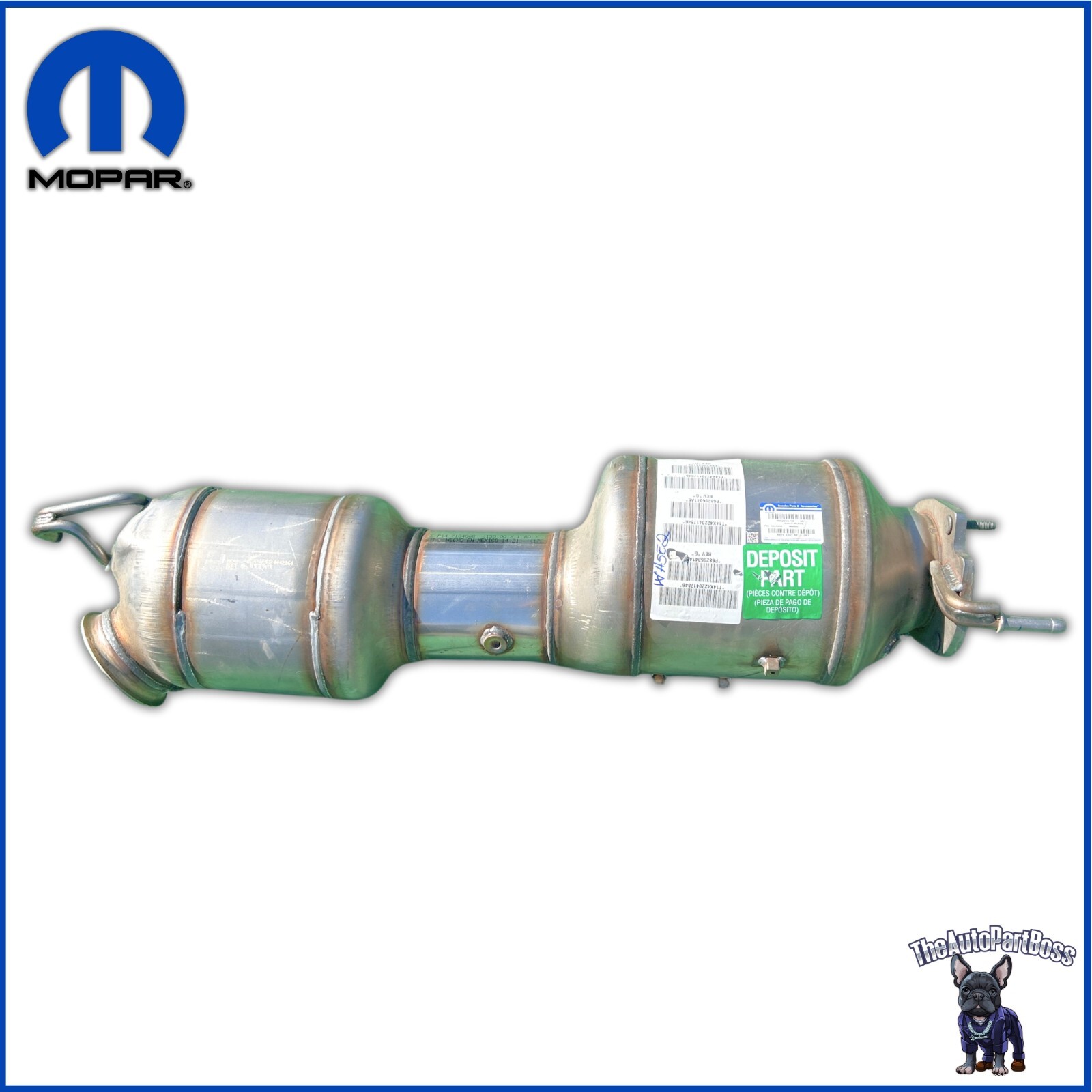 Mopar 6.7L Diesel Catalytic Converter OEM Mopar 68296341AE 68296341AE