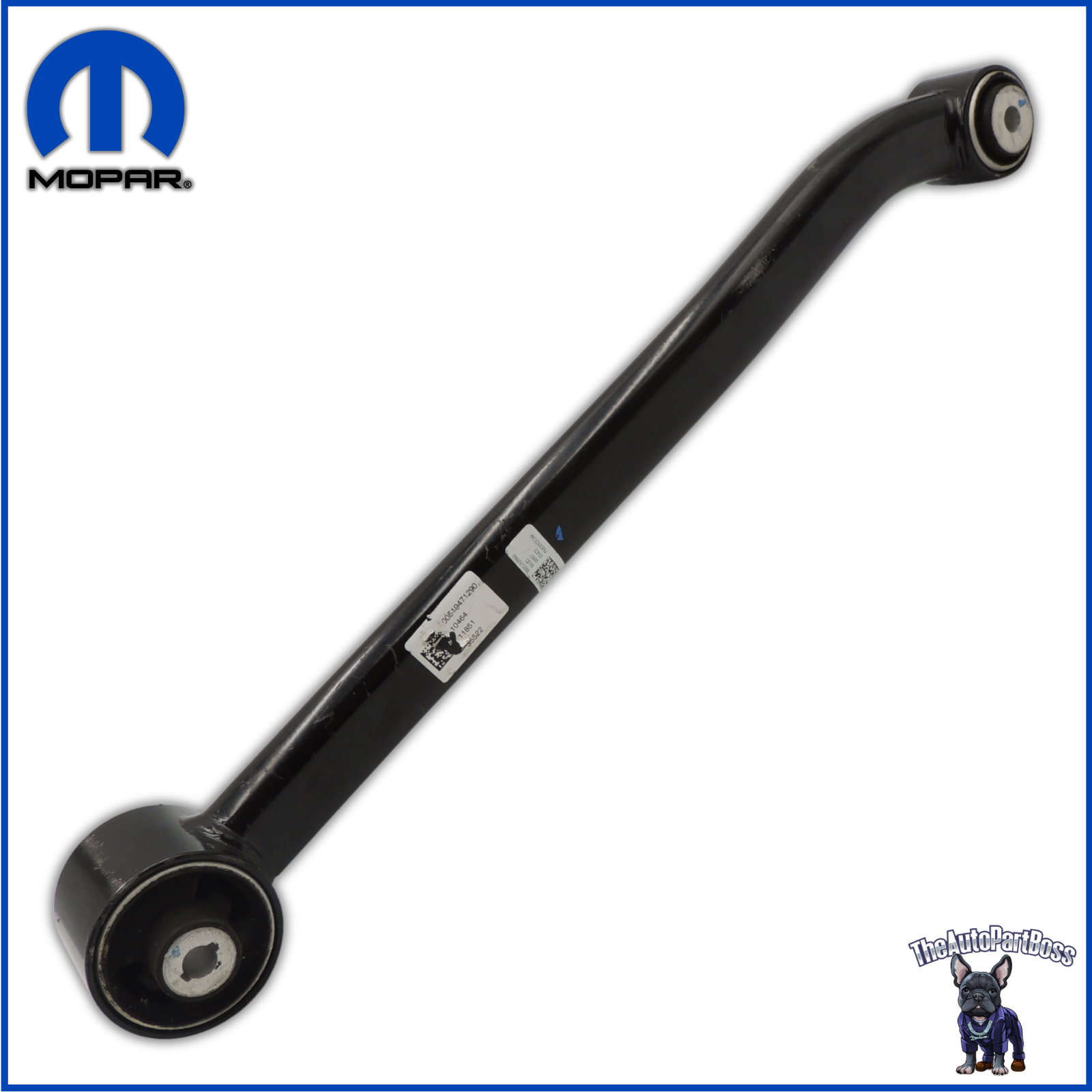 Mopar Rear Control Arm Assembly, Left, Trailing Link, Rear OEM Mopar 68309202AB 68309202AB