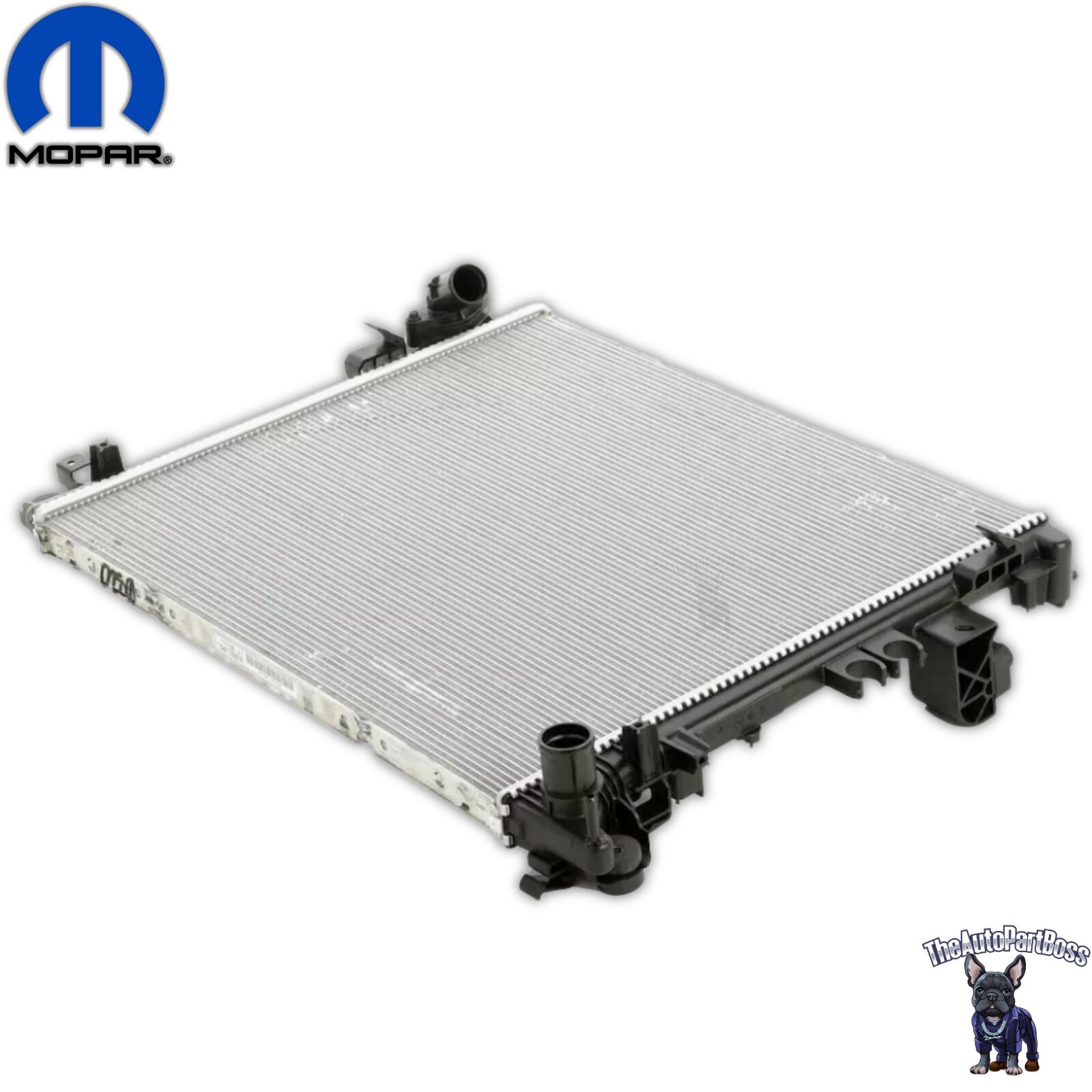 Mopar 2018-2025 Wrangler Gladiator Engine Cooling Radiator OEM Mopar 68314786AC 68314786AC