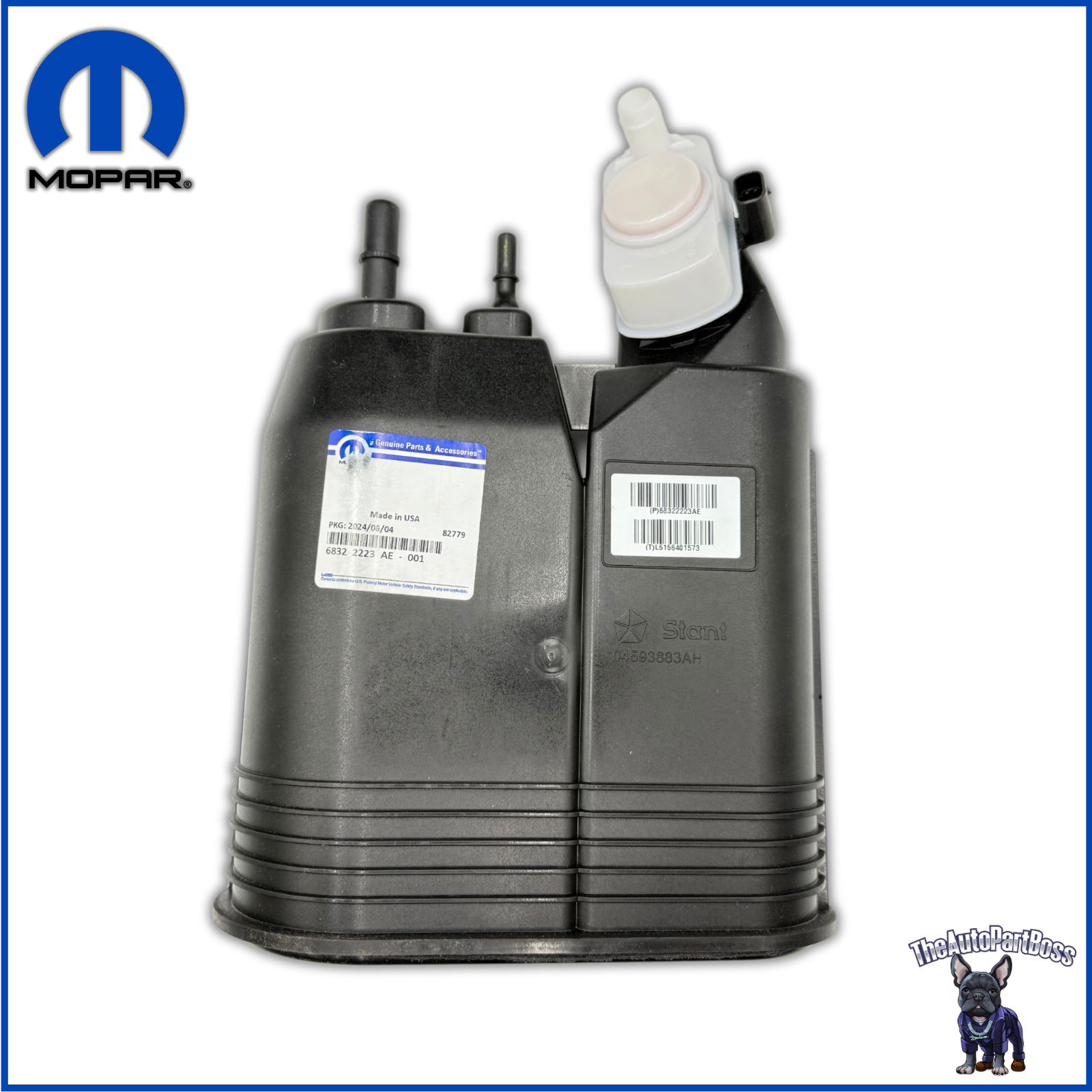 Mopar Vapor Canister OEM Mopar 68322223AE 68322223AE