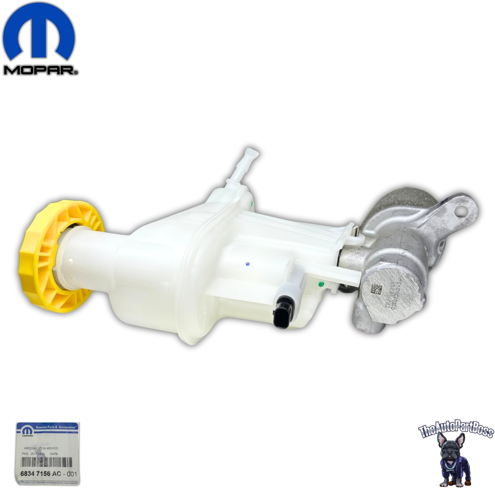 Mopar 17-18 Jeep Compass Brake Master Cylinder OEM Mopar 68347156AC 68347156AC