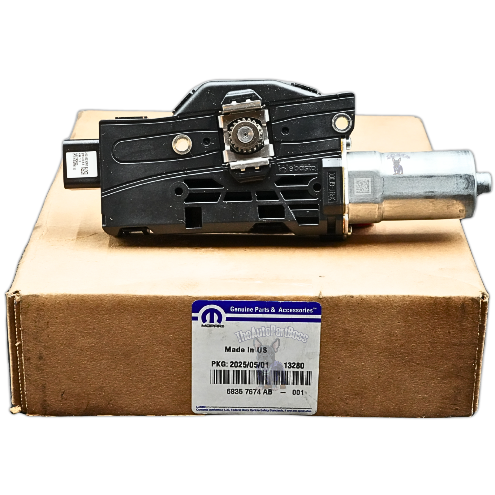 Mopar 19-25 Ram 1500 Jeep Wagoneer Sunroof Motor OEM Mopar 68357674AB 68357674AB