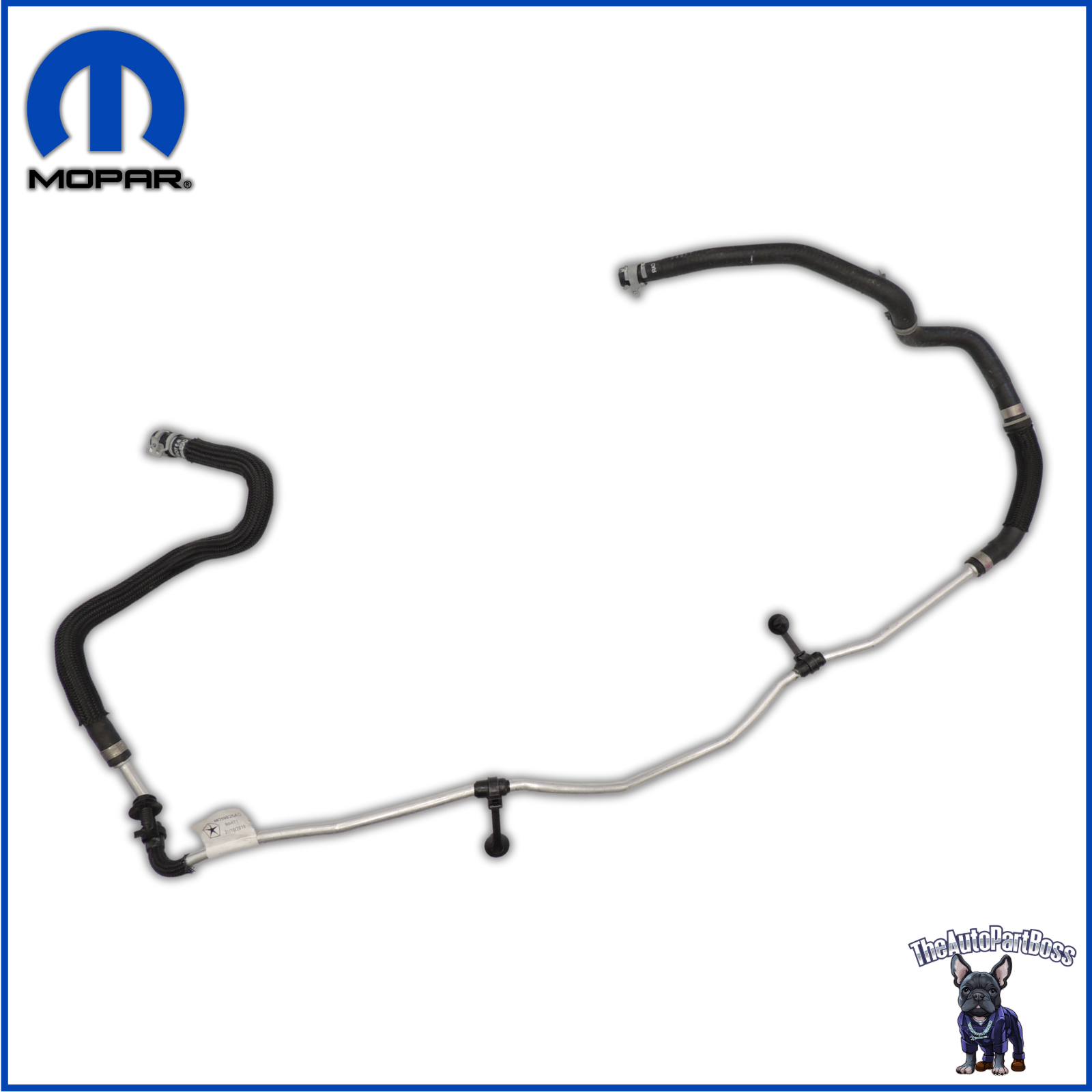 Mopar Coolant Bottle Vent Hose OEM Mopar 68359826AD 68359826AD