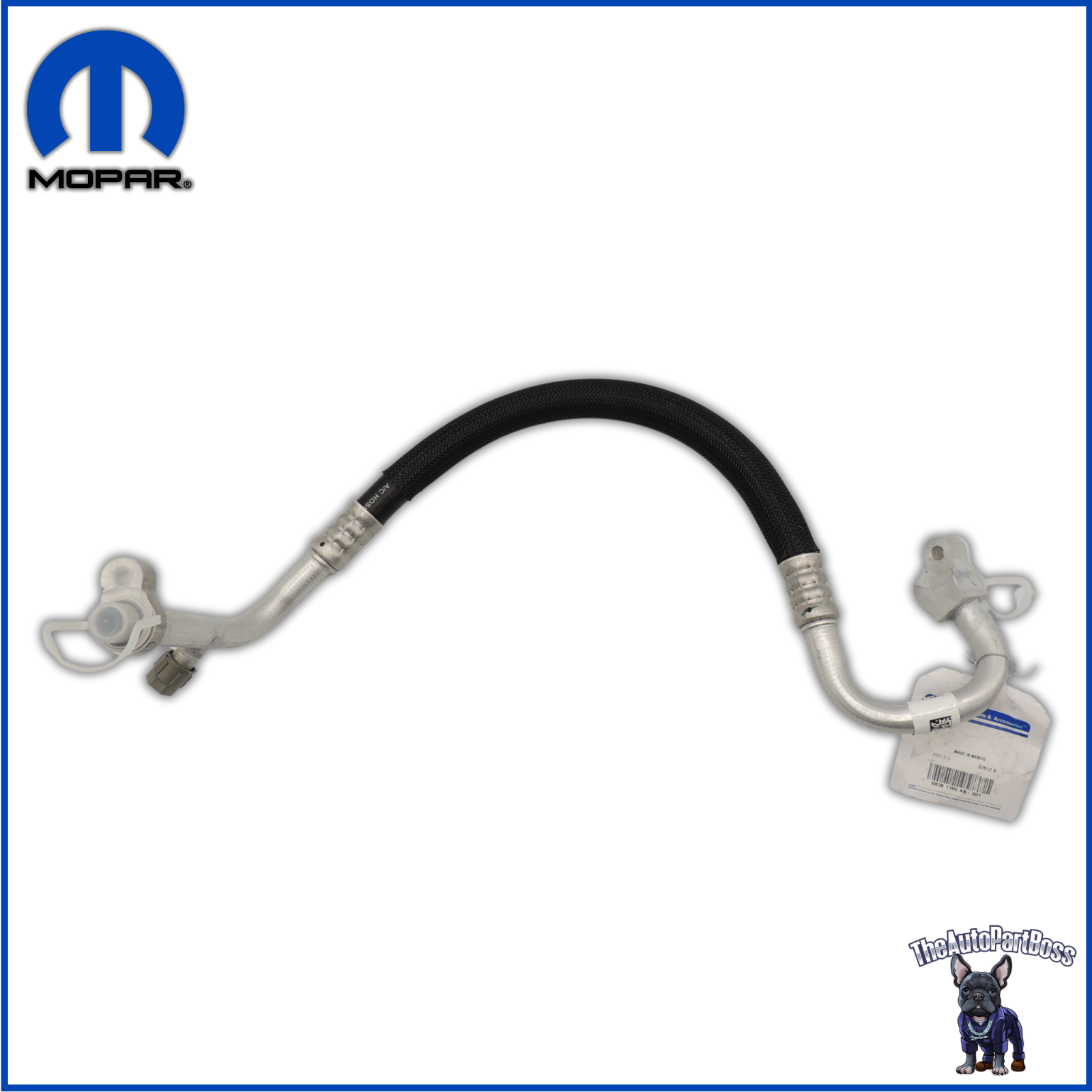 Mopar AC Suction Line Mopar 68381180AB 68381180AB