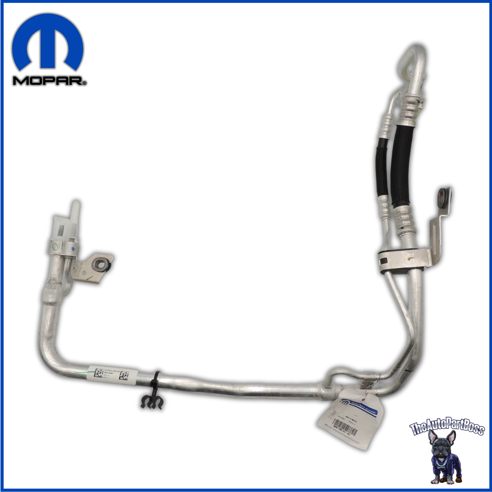 Mopar AC Suction And Liquid Line OEM Mopar 68381205AD 68381205AD
