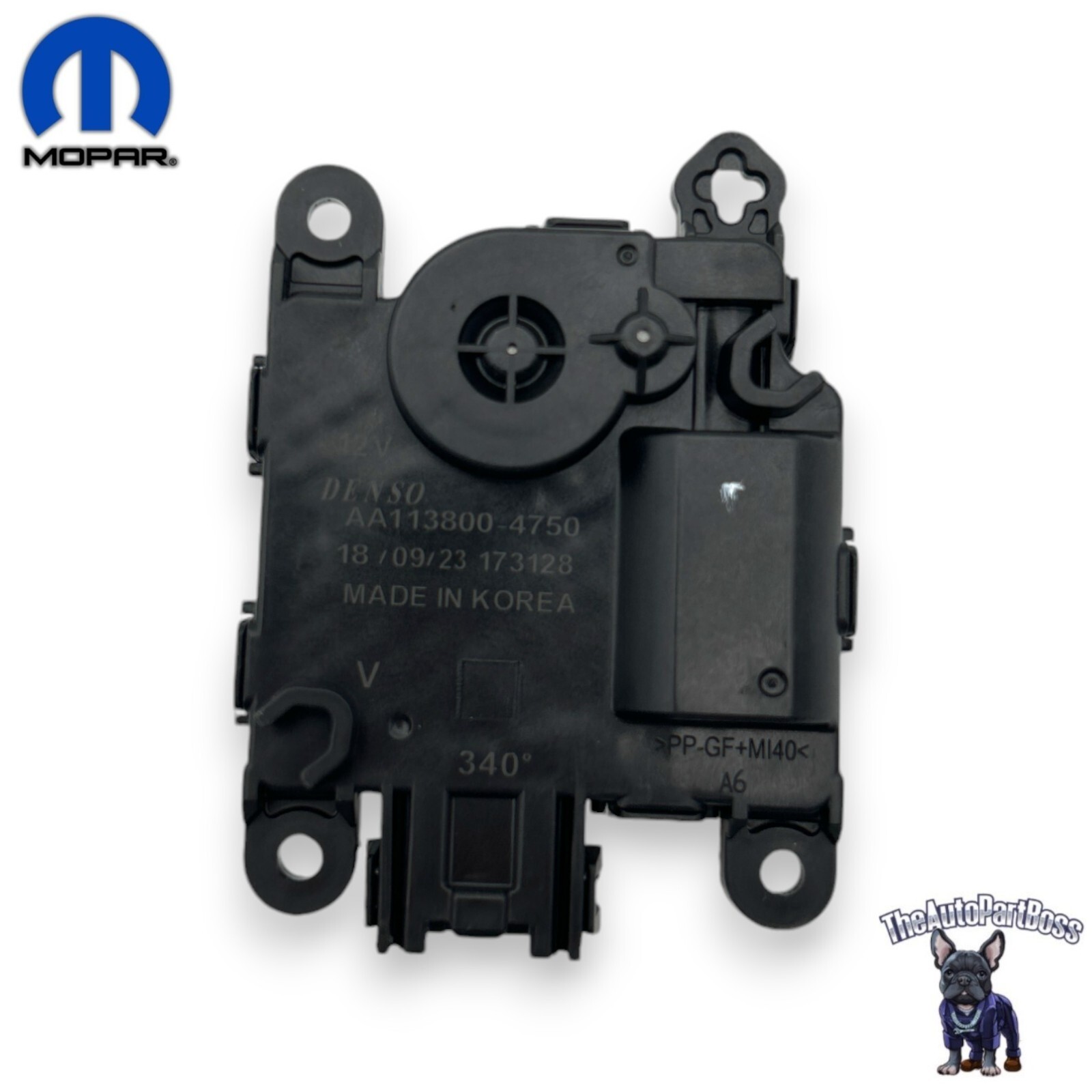 Mopar A/C And Heater Actuator OEM Mopar 68396059AB 68396059AB