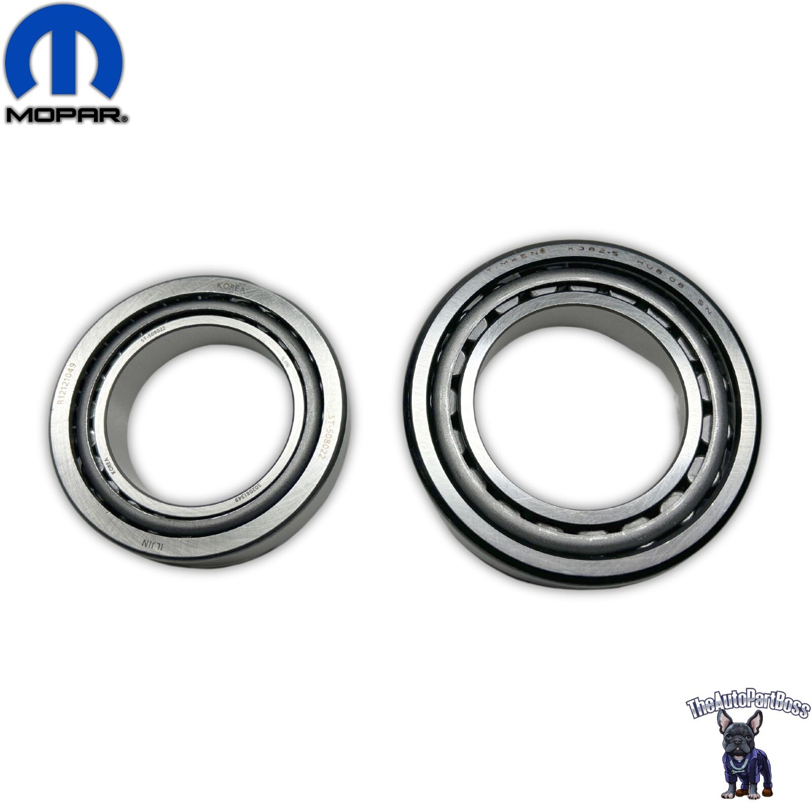 Mopar 18-25 Gladiator Wrangler Differential Side Bearing Kit OEM Mopar 68401159AA 68401159AA