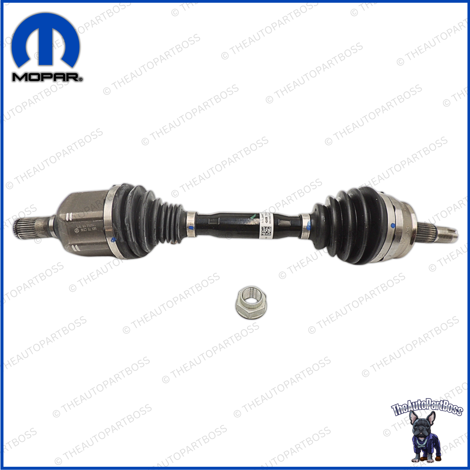 Mopar Axle Half Shaft Genuine Mopar 68410245AA 68410245AA