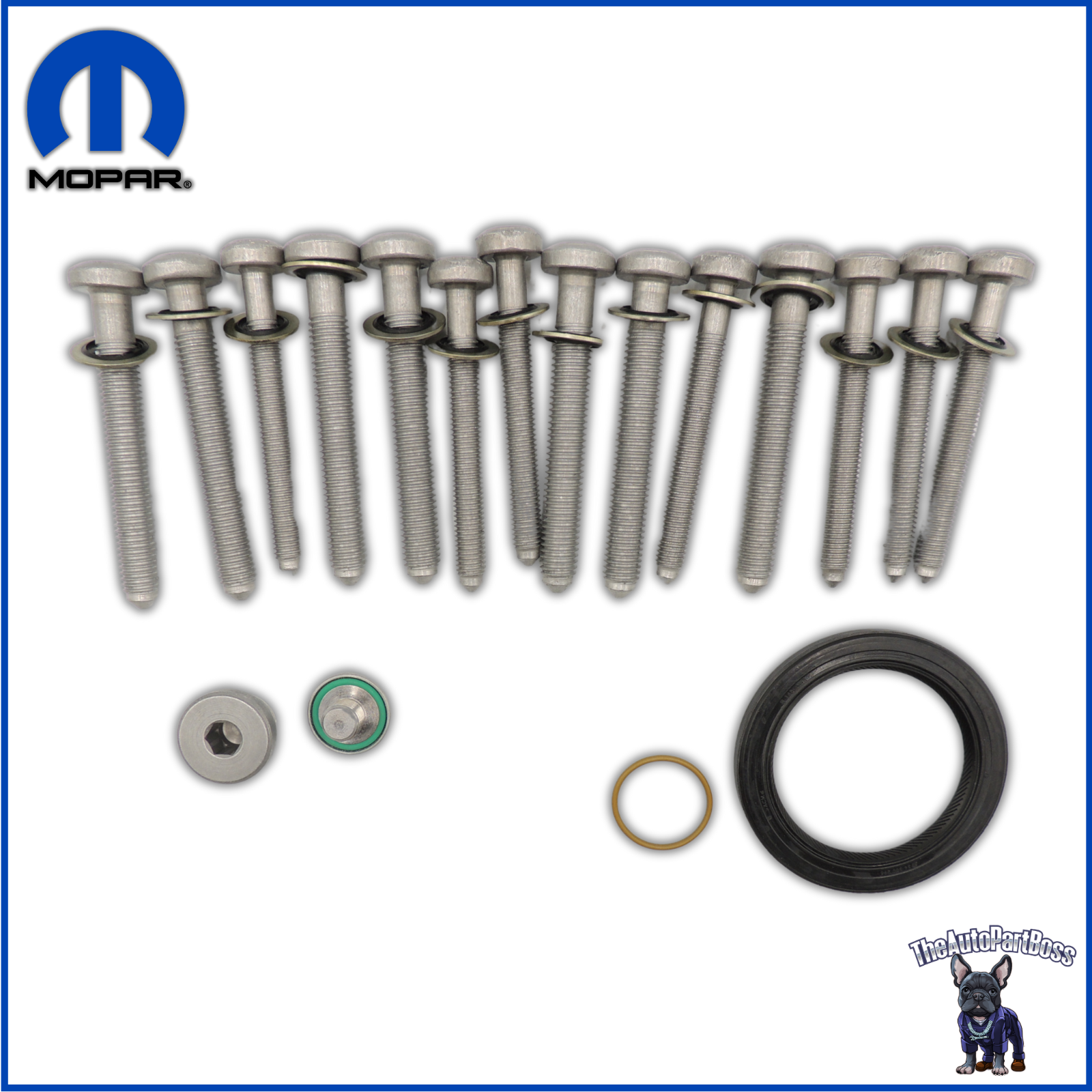 Mopar Transmission Oil Pump Seal Kit OEM Mopar 68419200AA 68419200AA