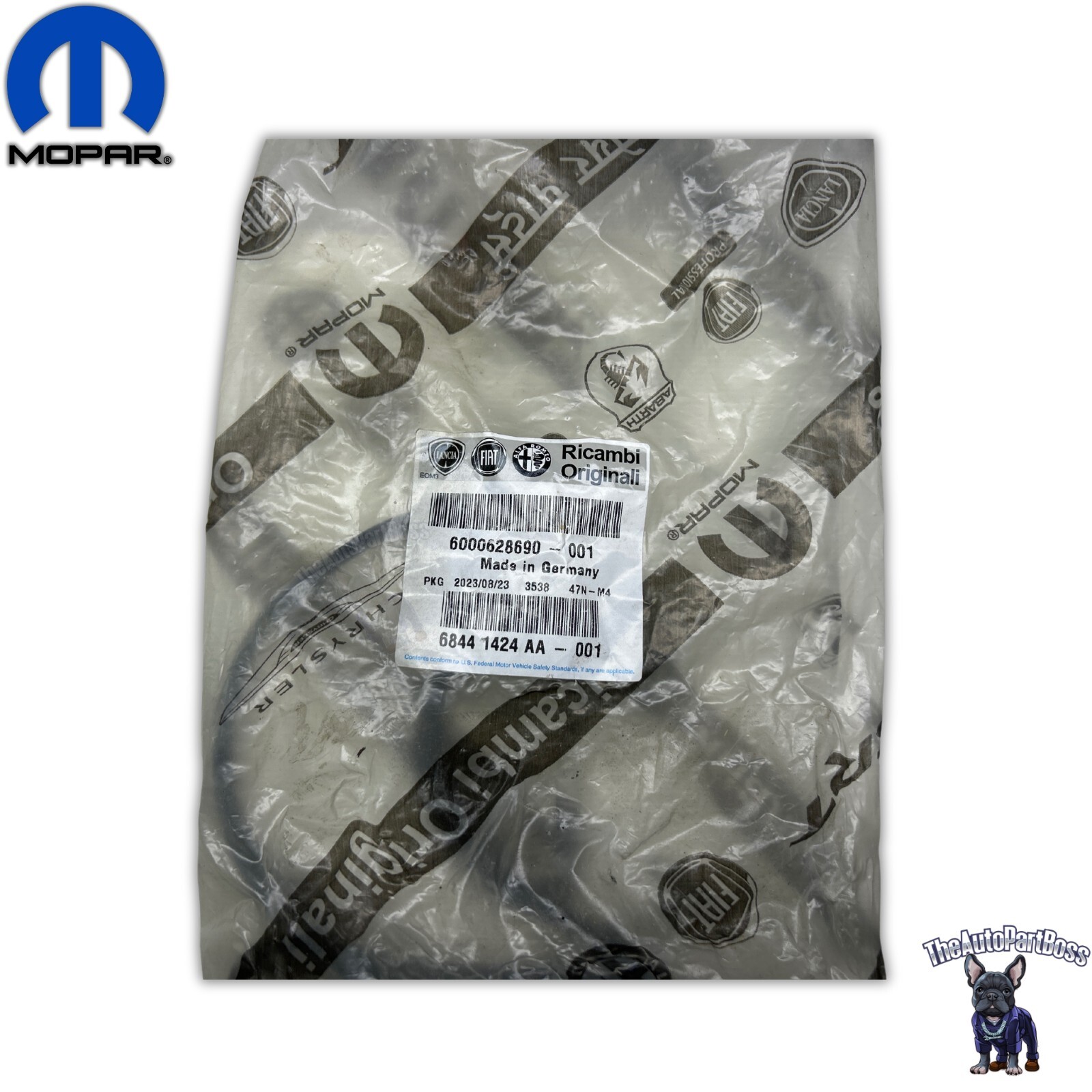 Mopar 10-25 1.3L Cylinder Head Cover Gasket OEM Mopar 68441424AA 68441424AA