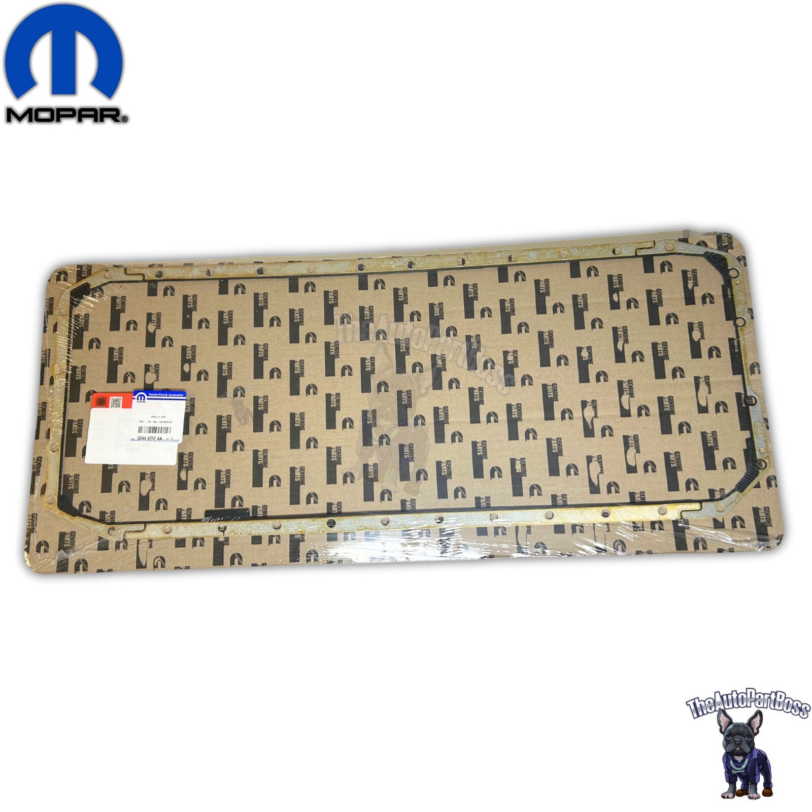 Mopar 03-24 5.9L 6.7L Diesel Oil Pan Gasket Genuine Mopar 68444757AA 68444757AA