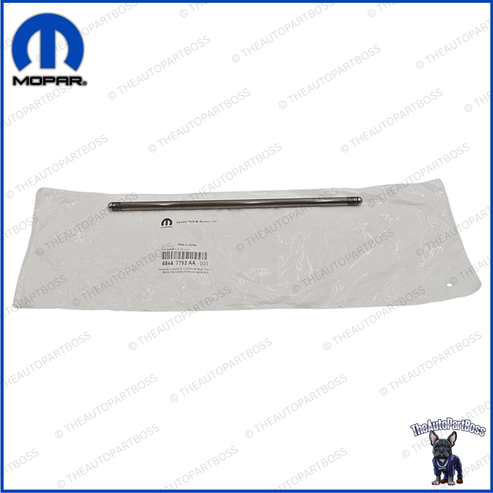 Mopar Valve Push Rod Genuine Mopar 68447792AA 68447792AA
