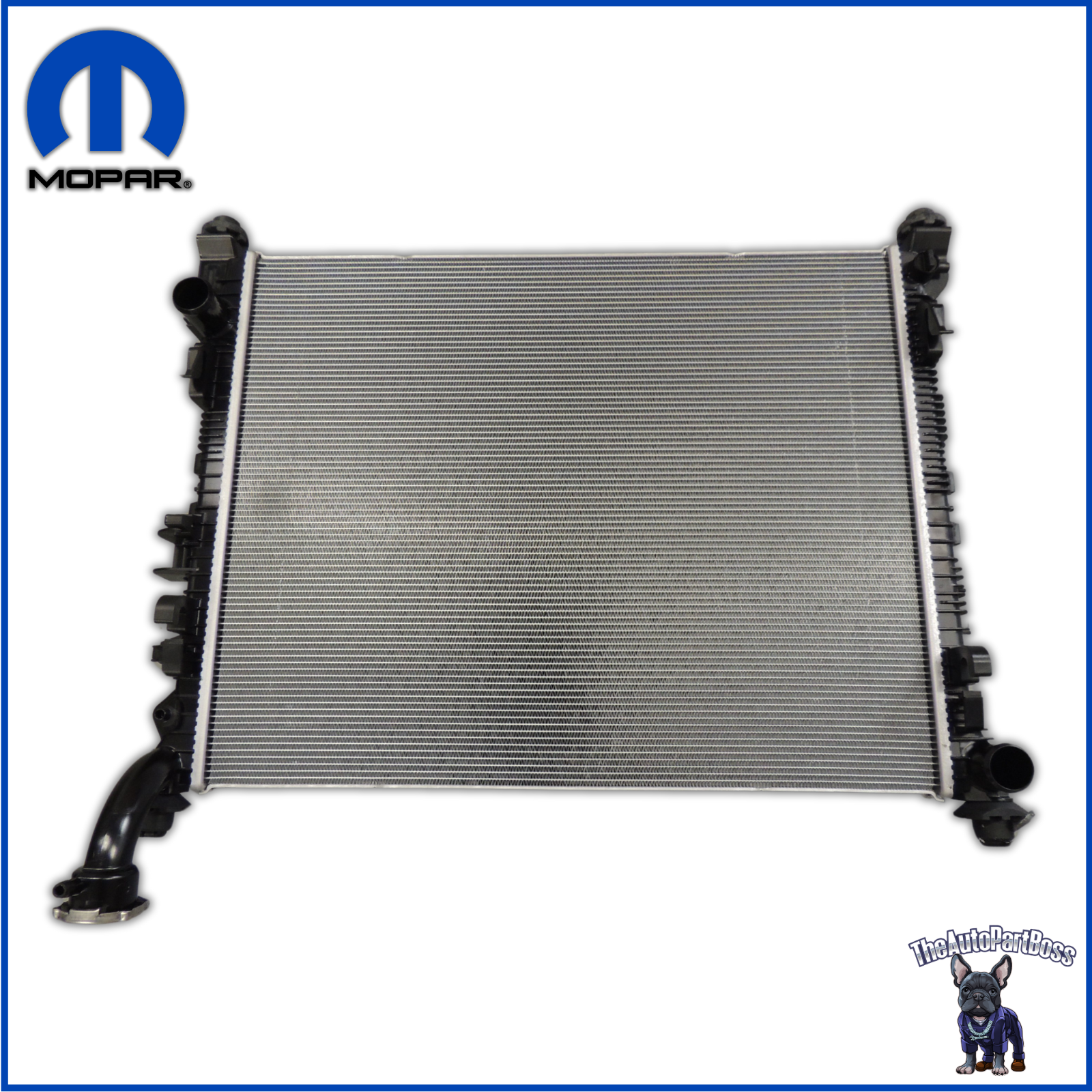 Mopar Engine Cooling Radiator OEM Mopar 68480070AC 68480070AC