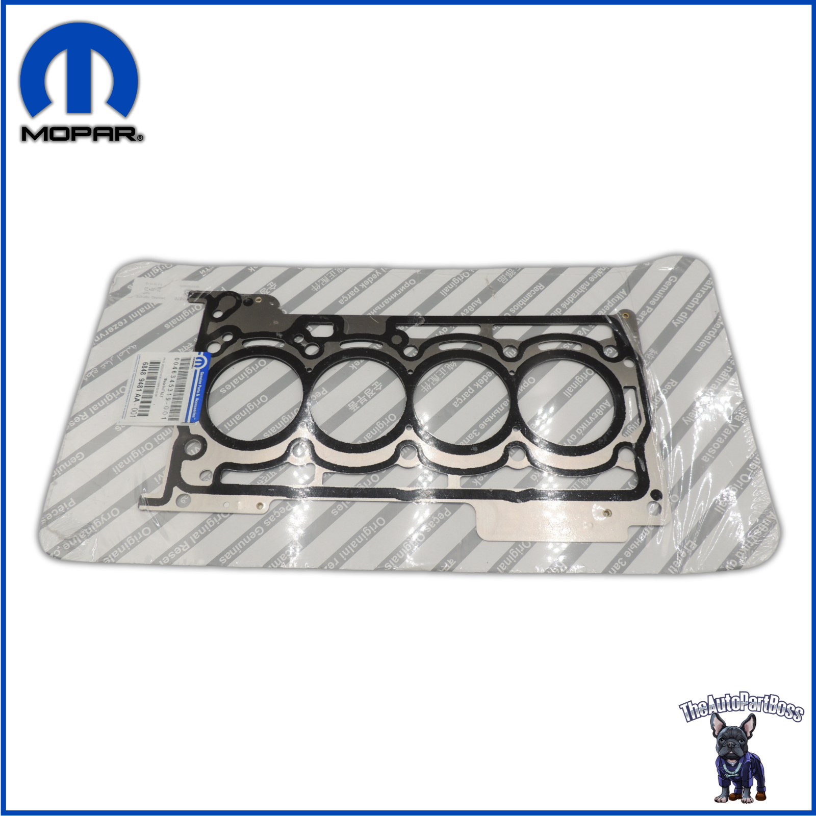 Mopar Cylinder Head Gasket OEM Mopar 68489481AA 68489481AA