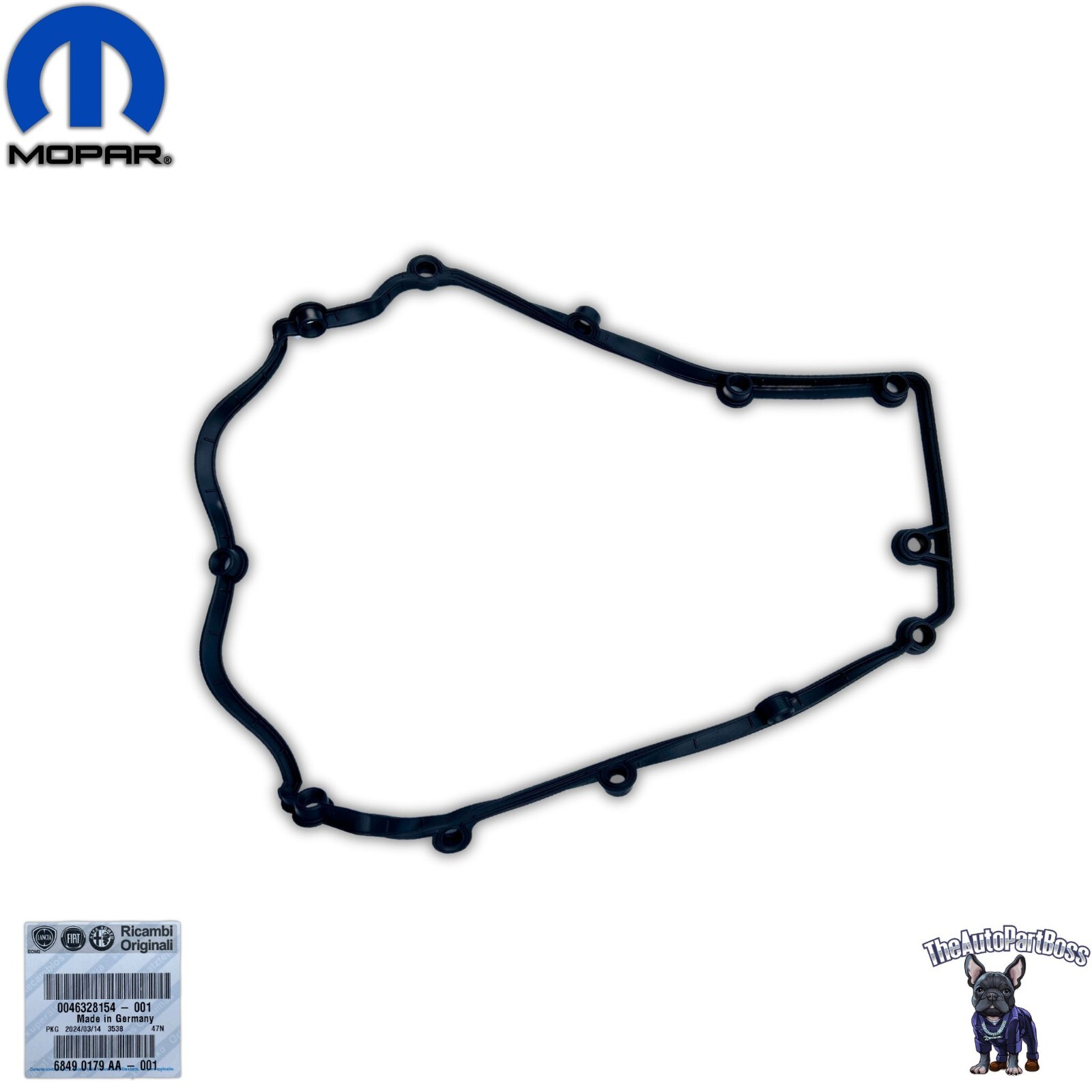 Mopar Cylinder Head Cover Gasket OEM Mopar 68490179AA 68490179AA-TAPB-rep