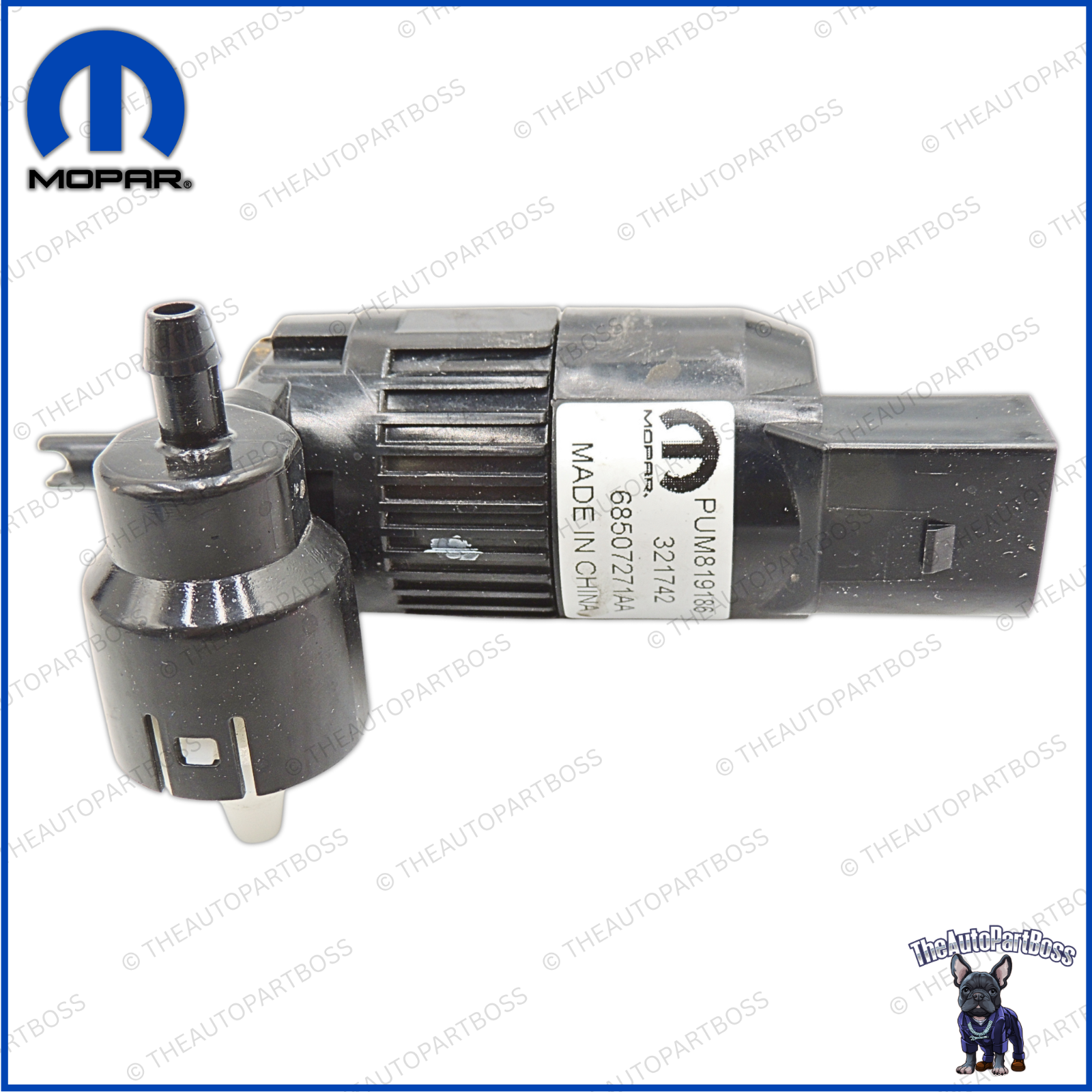 Mopar Washer Windshield Pump OEM Mopar 68507271AA 68507271AA
