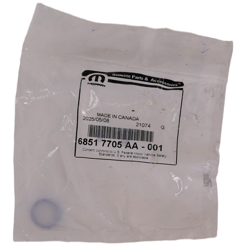 Mopar Turbo Oil Drain Tube O Ring Genuine Mopar 68517705AA 68517705AA