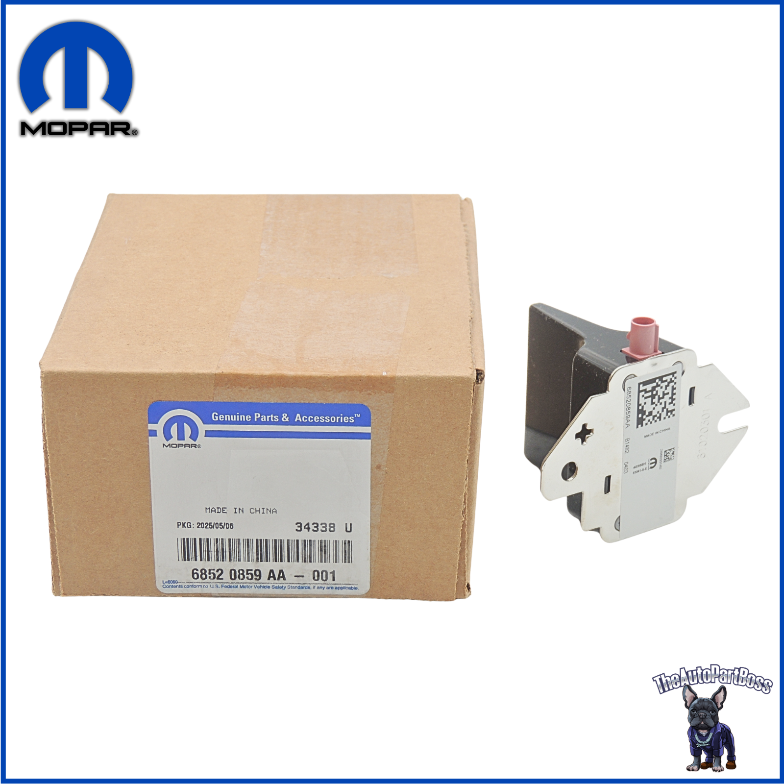 Mopar Module Antenna OEM Mopar 68520859AA 68520859AA
