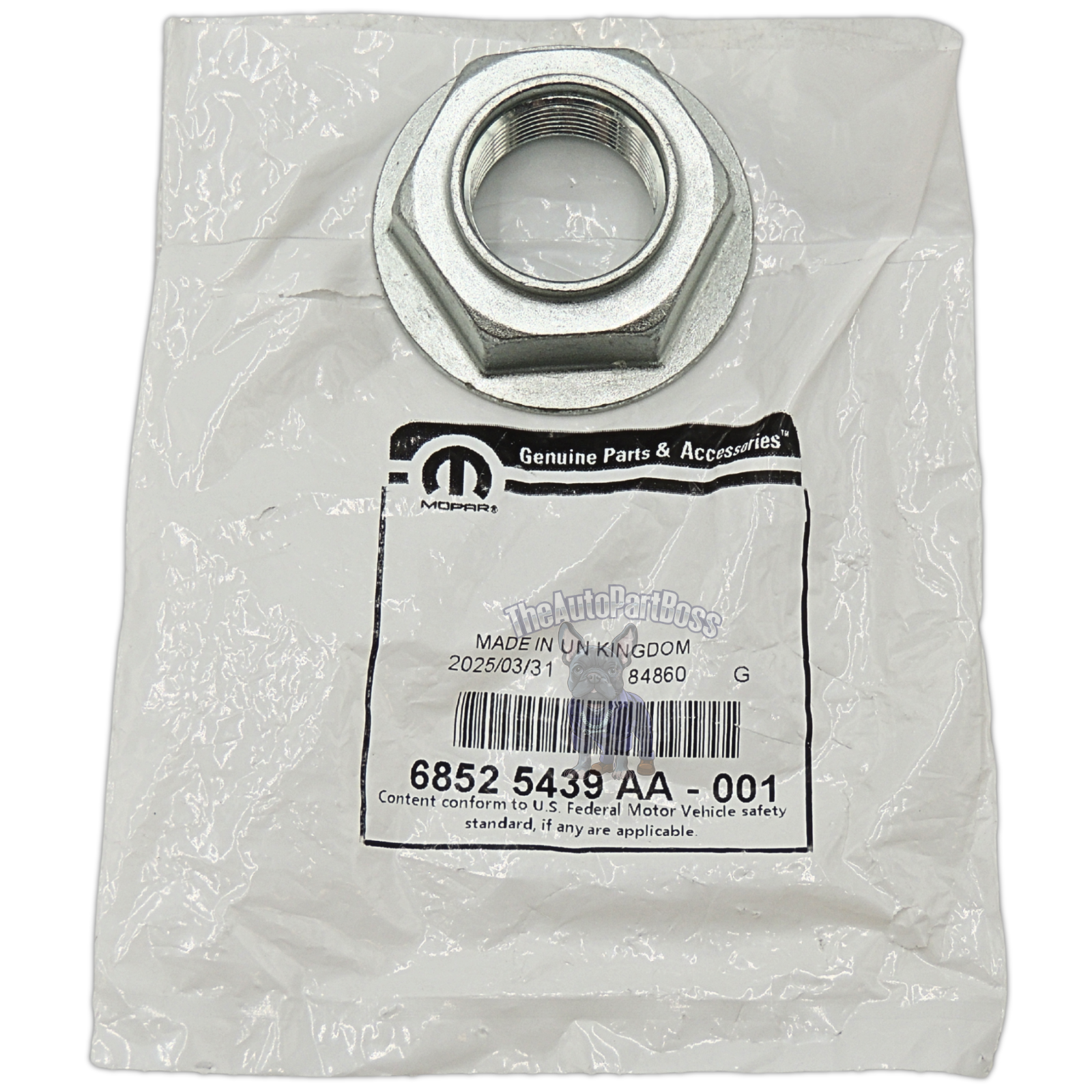 Mopar Pinion Nut Genuine Mopar 68525439AA 68525439AA