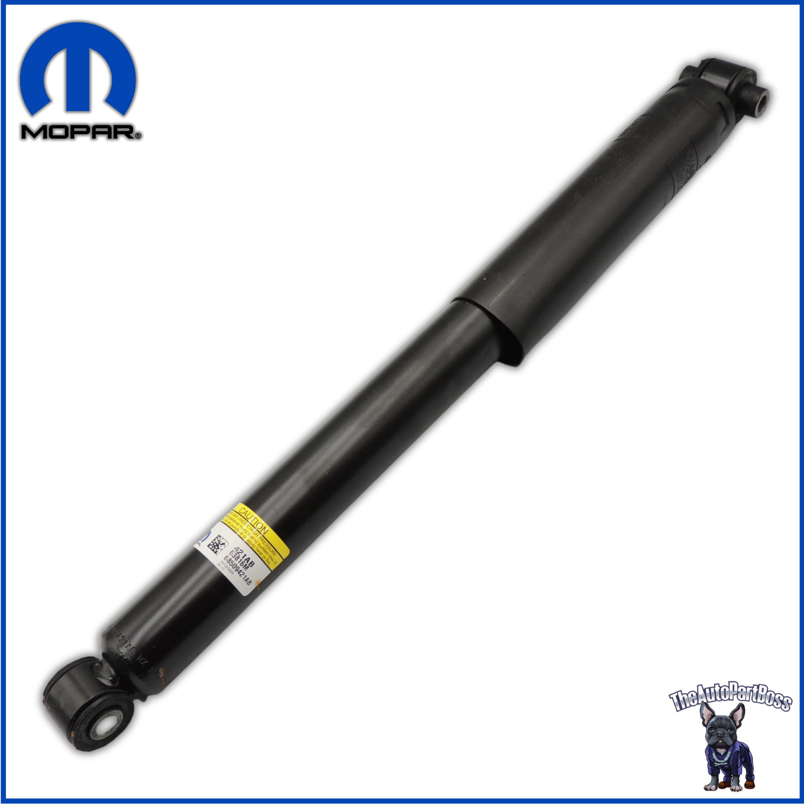 Mopar Suspension Shock Absorber Kit OEM Mopar 68527789AB 68527789AB