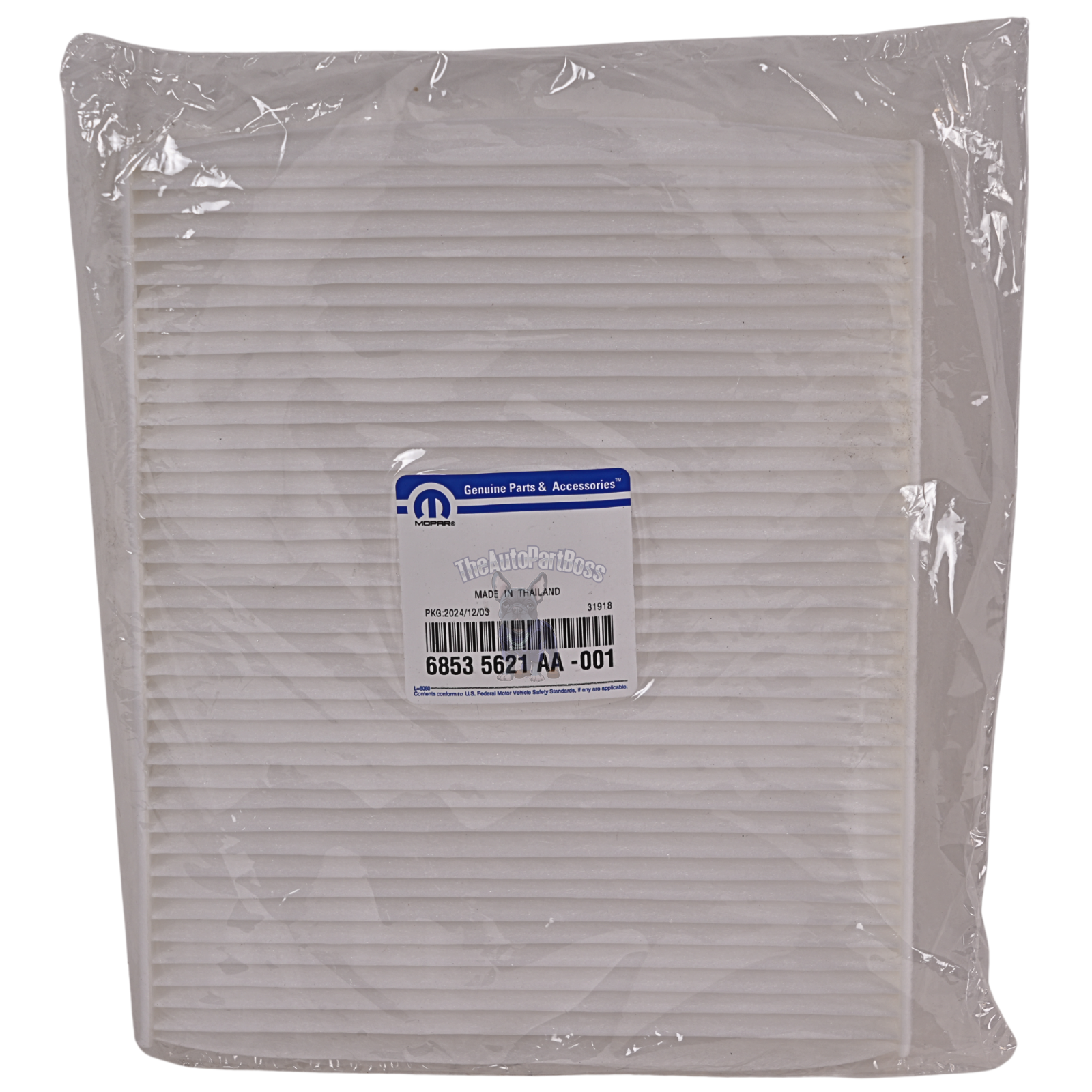 Mopar Cabin Air Filter Genuine Mopar 68535621AA 68535621AA