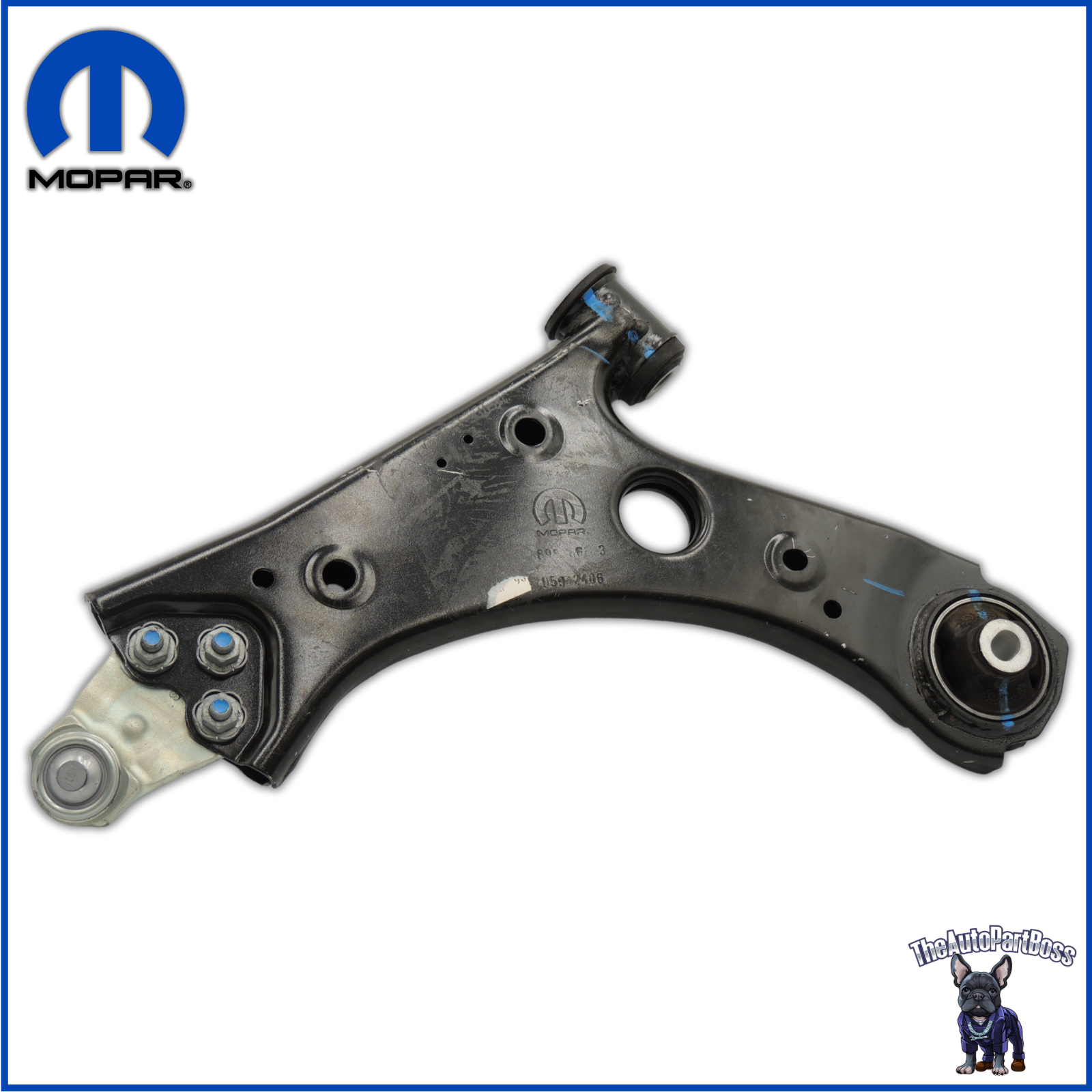 Mopar Lower Control Arm, Right OEM Mopar 68569476AB 68569476AB