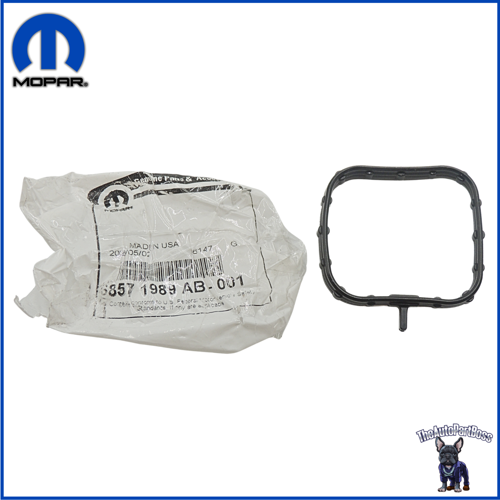 Mopar Water Pump Gasket OEM Mopar 68571989AB 68571989AB