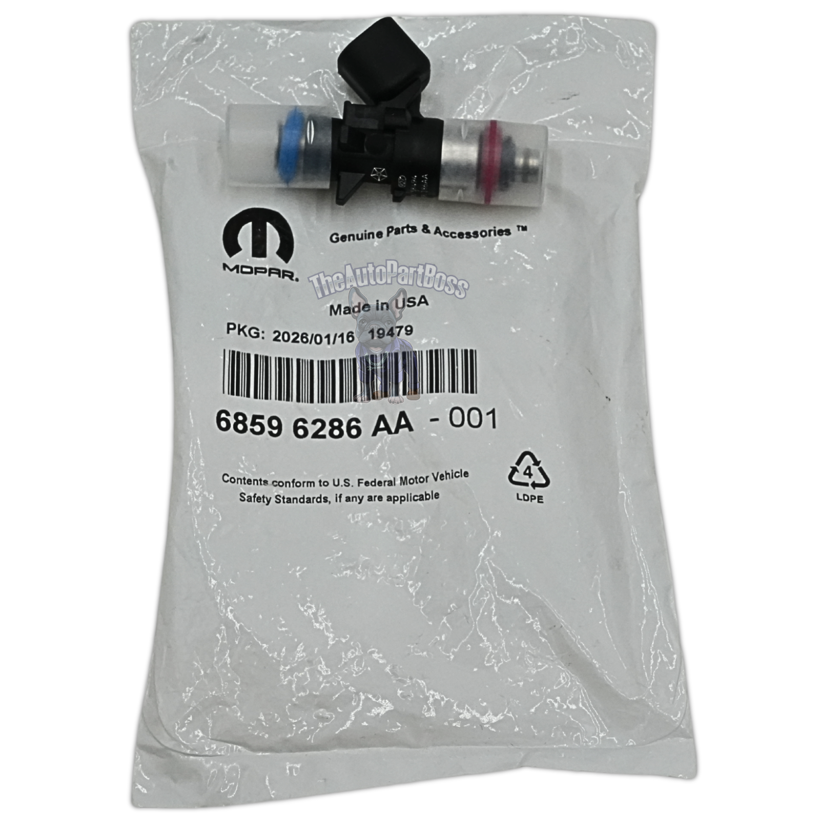 Mopar Fuel Injector Genuine Mopar 68596286AA 68596286aa