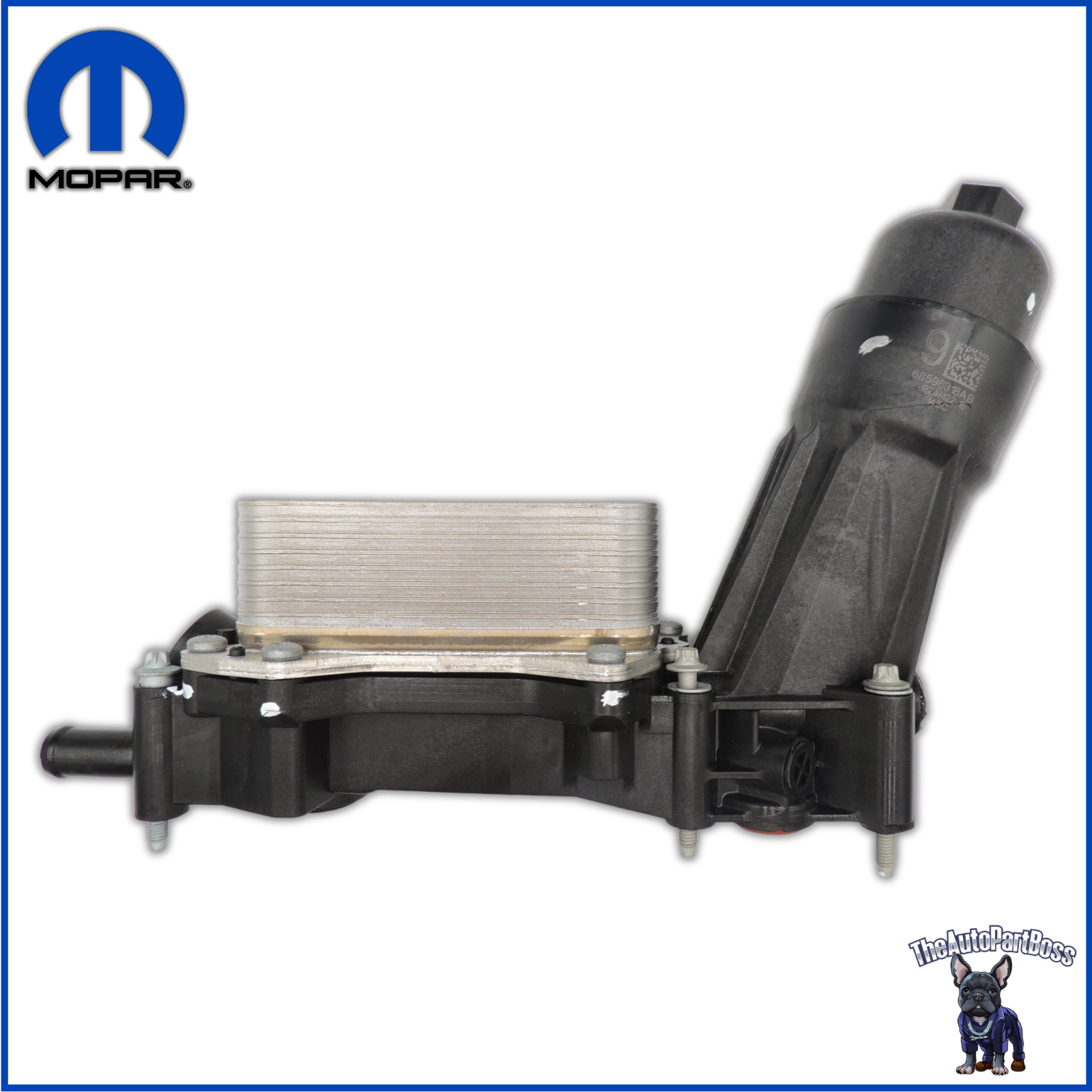 Mopar Engine Oil Filter Housing OEM Mopar 68596318AB 68596318AB