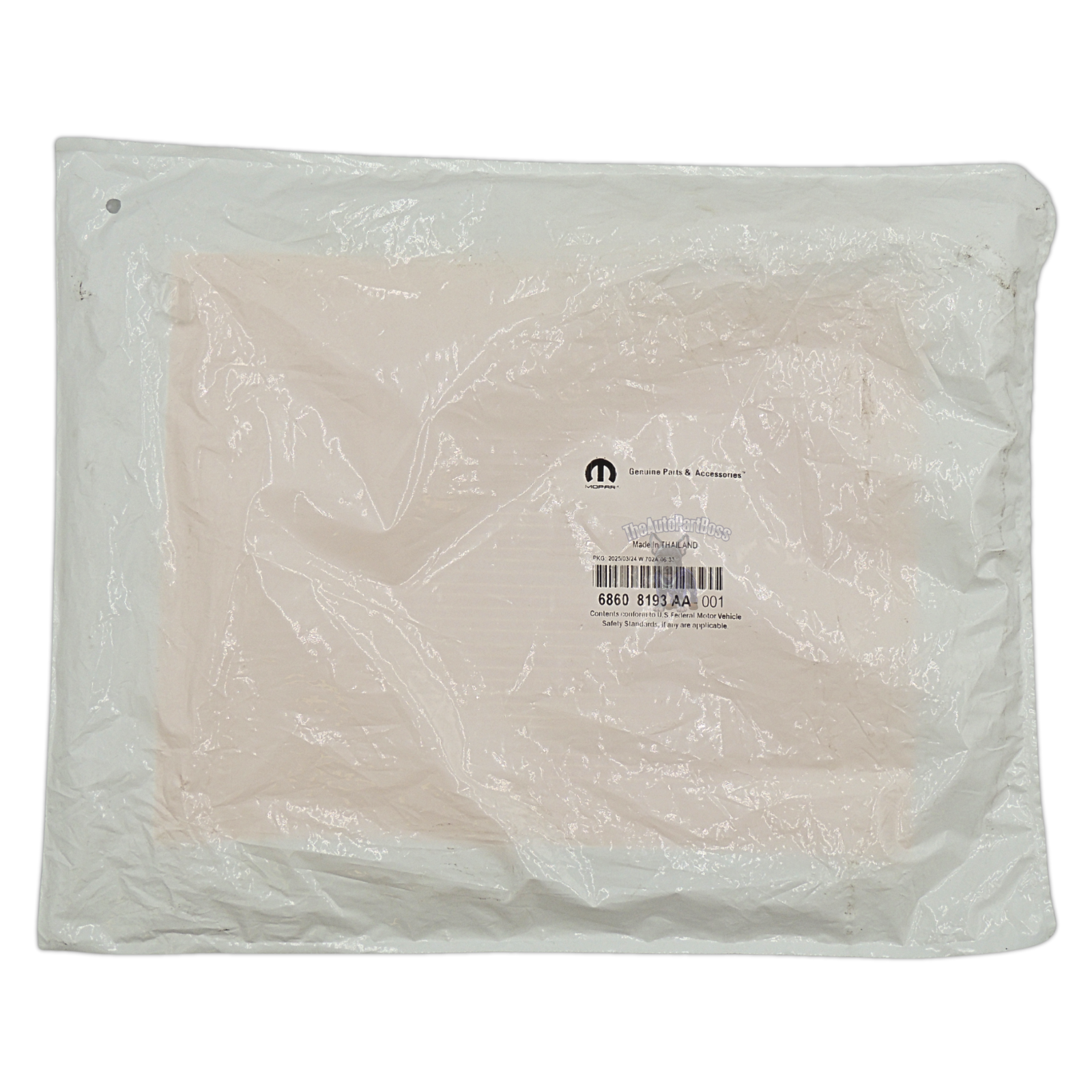 Mopar Cabin Air Filter Genuine Mopar 68608193AA 68608193AA
