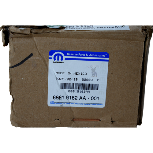 Mopar Suspension Shock Absorber Kit Right Rear Genuine Mopar 68619162AA 68619162AA