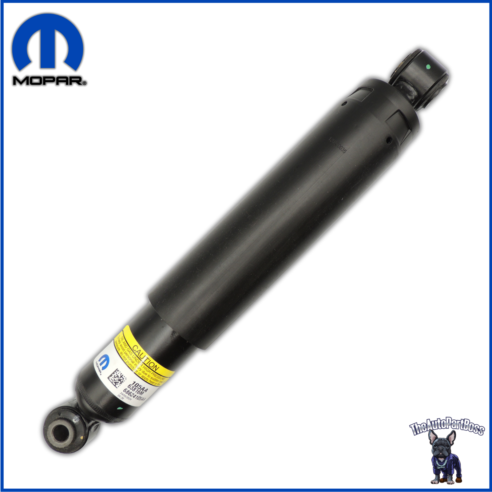 Mopar Steering Damper OEM Mopar 68624105AA 68624105AA