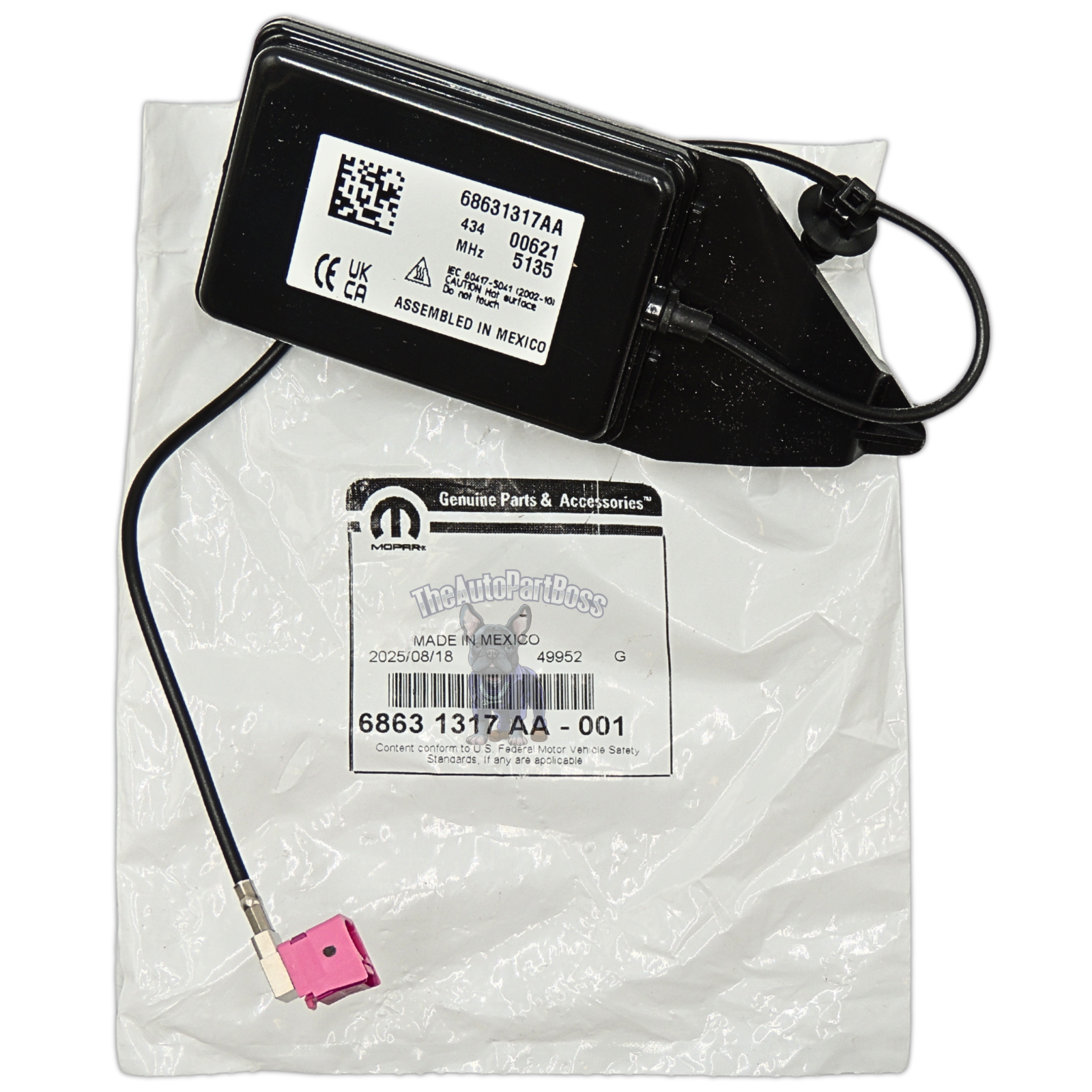 Mopar Antenna Genuine Mopar 68631317AB 68631317AA