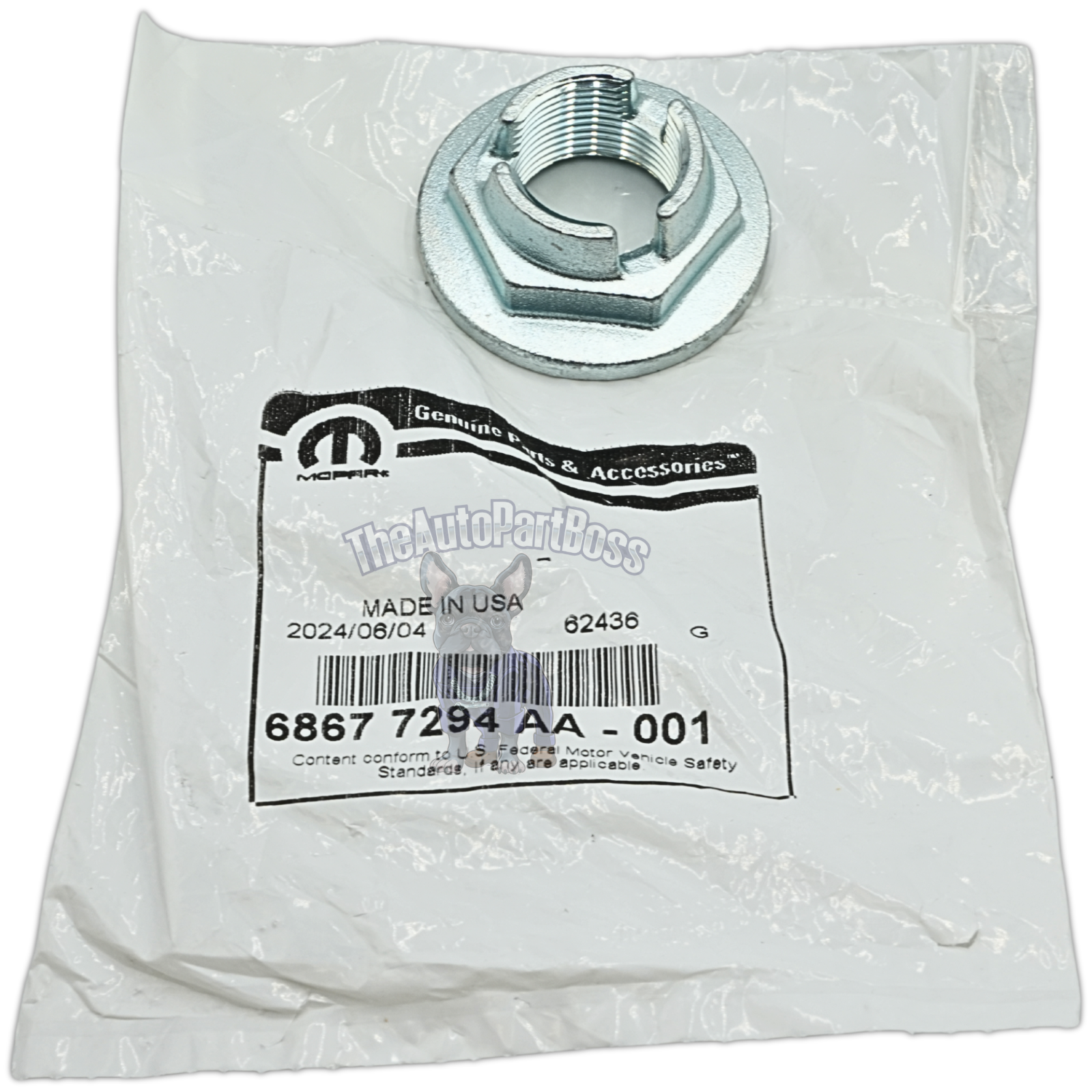 Mopar Pinion Nut Genuine Mopar 68677294aa 68677294aa