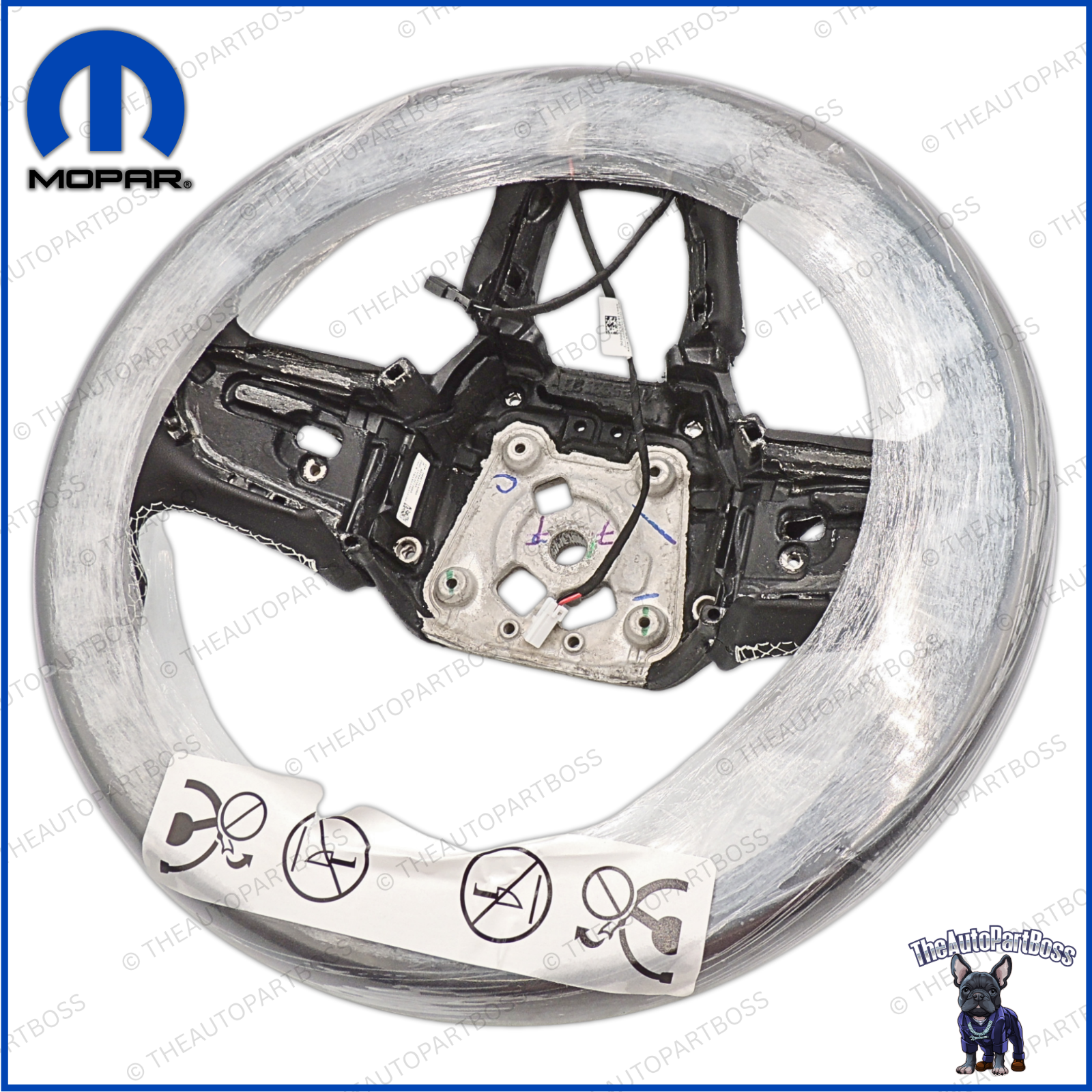 Mopar Steering Wheel Genuine Mopar 7MW11LA3AA 7MW11LA3AA
